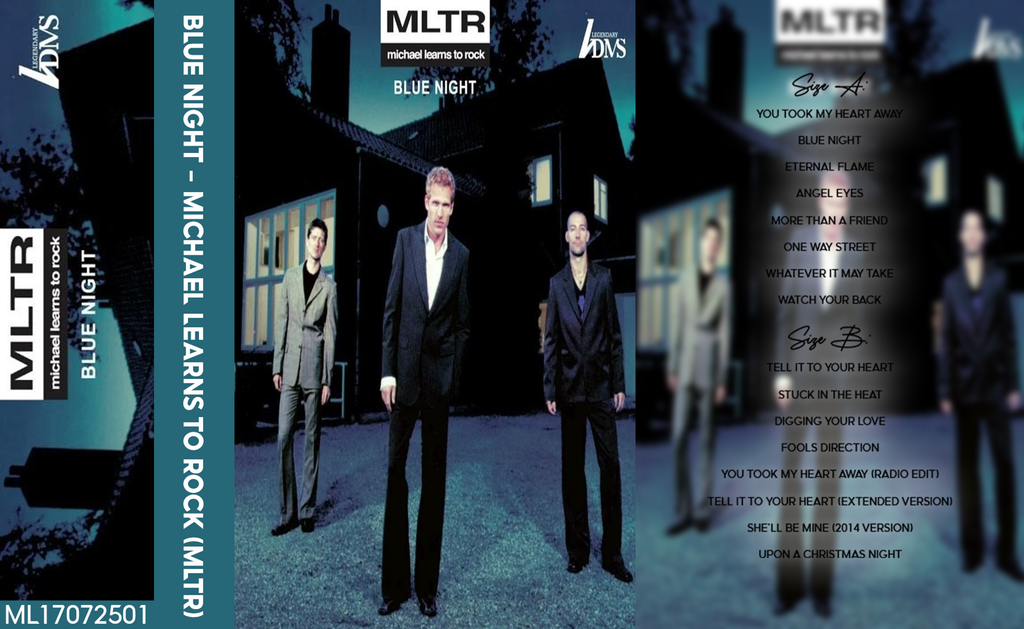 Michael Learns to Rock – Blue Night Fanmade Analog Cassette Tape | Soft Rock Pop Album Collectible | 90s Love Songs | Retro Music Gift