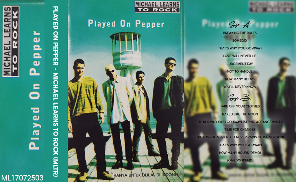 Pepper – Played on Pepper Fanmade Analog Cassette Tape | Reggae Rock Album Collectible | Alternative Surf Rock | Retro Music Gift
