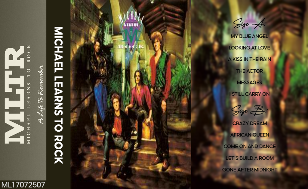 Michael Learns to Rock – Michael Learns to Rock Fanmade Analog Cassette Tape | Soft Rock Pop Debut Album Collectible | 90s Classic | Retro Music Gift
