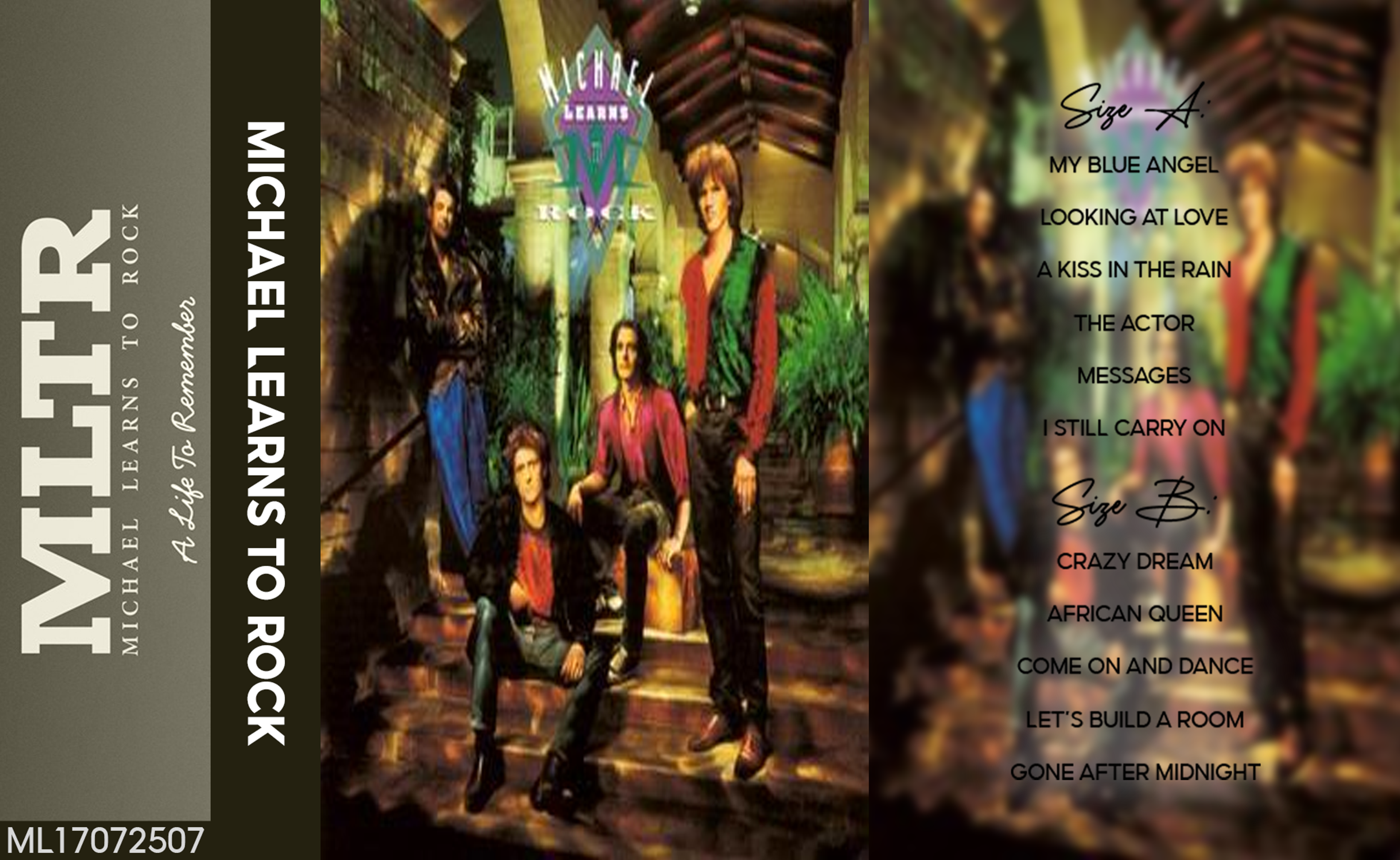Michael Learns to Rock – Michael Learns to Rock Fanmade Analog Cassette Tape | Soft Rock Pop Debut Album Collectible | 90s Classic | Retro Music Gift