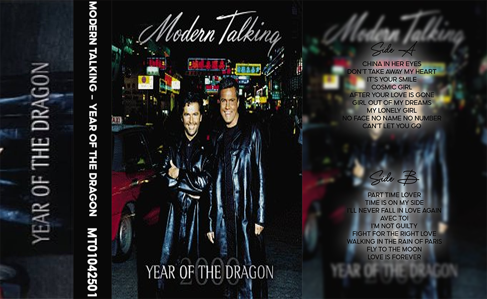 Modern Talking Cassette Tape – The Complete 5-Album Classics