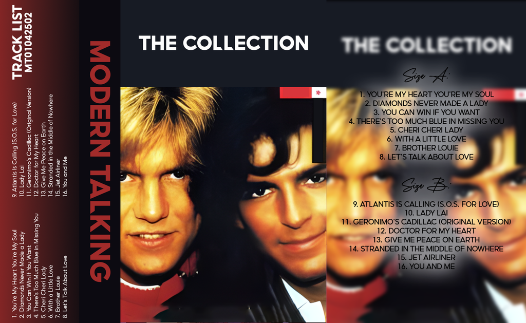 Modern Talking Cassette Tape – The Complete 5-Album Classics