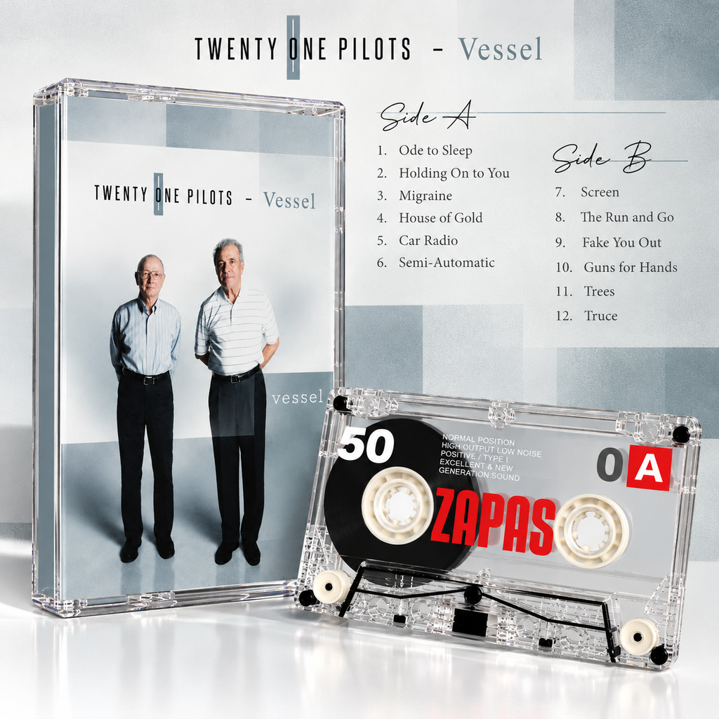 Twenty One Pilots Vintage Cassette Tape Collection | Blurryface, Trench, Clancy, Vessel & More