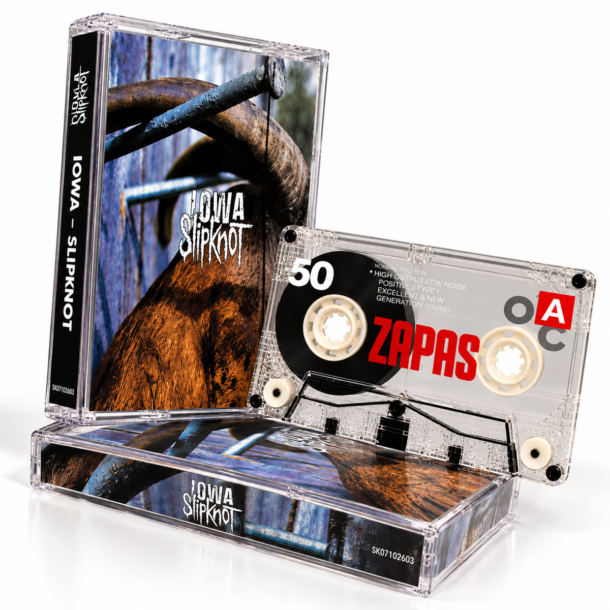 Slipknot Vintage Cassette Tape Collection | Iowa, Self-Titled, Vol. 3, We Are Not Your Kind & More