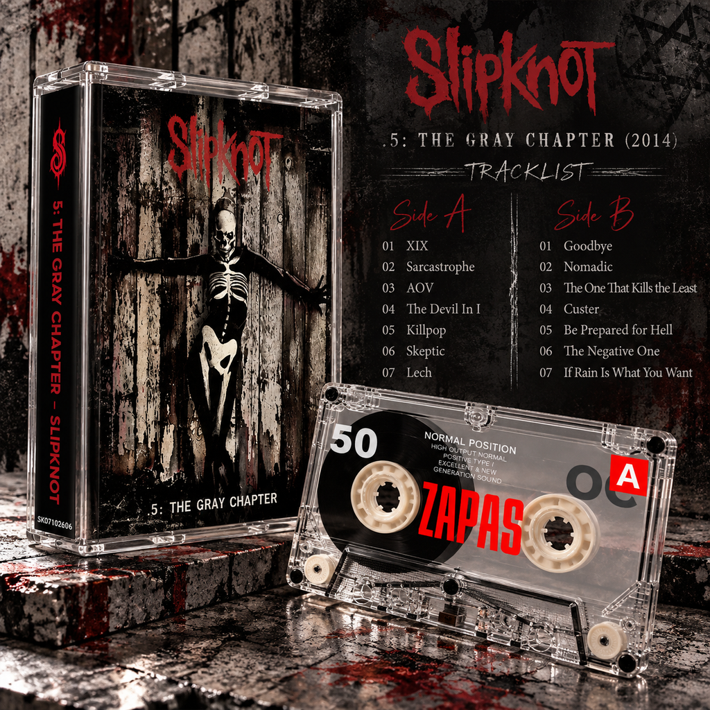 Slipknot Vintage Cassette Tape Collection | Iowa, Self-Titled, Vol. 3, We Are Not Your Kind & More