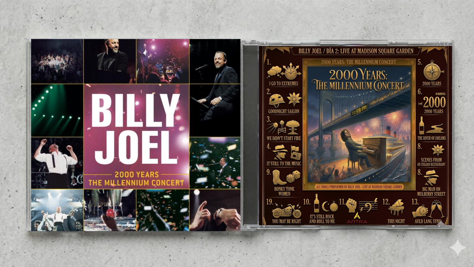 Billy Joel – 2000 Years: The Millennium Concert | Fan-Made CD Edition | Live Performance Collectible