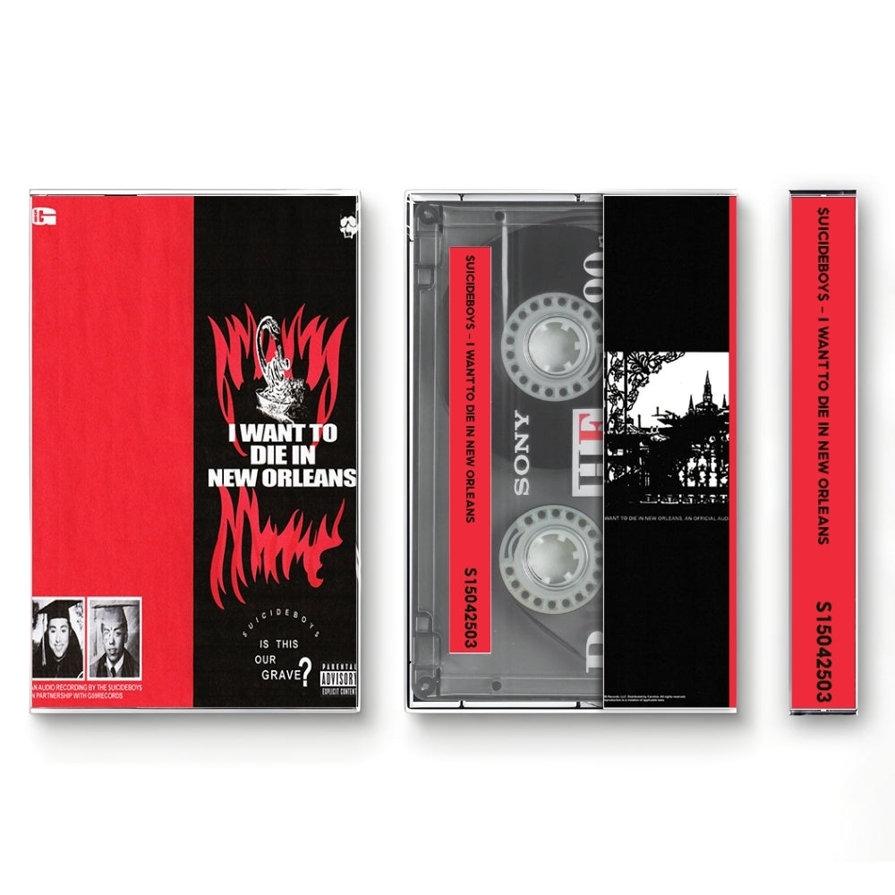 $uicideboy$ Cassette Tape Collection – Eternal Grey, I Want To Die In New Orleans & More | Underground Rap Bundle