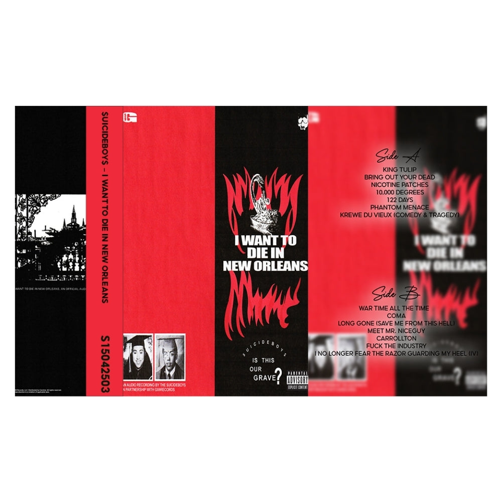 $uicideboy$ Cassette Tape Collection – Eternal Grey, I Want To Die In New Orleans & More | Underground Rap Bundle