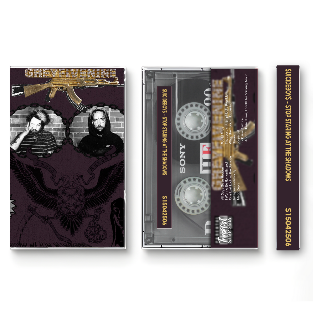 $uicideboy$ Cassette Tape Set – Underground Hip Hop Collection (4 Albums)