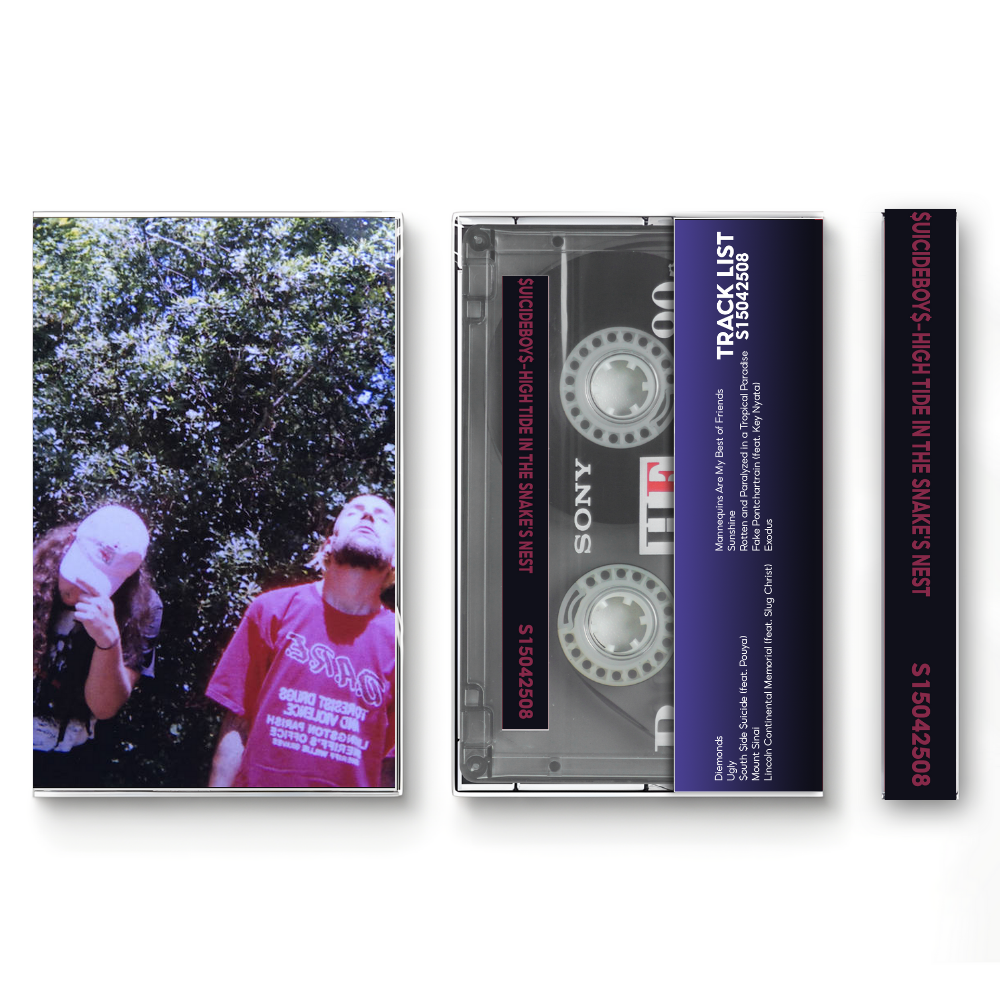$uicideboy$ Cassette Tape Set – Underground Hip Hop Collection (4 Albums)