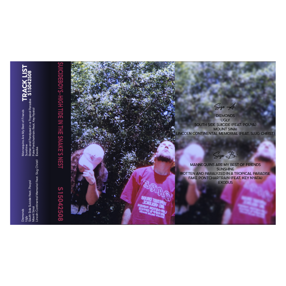 $uicideboy$ Cassette Tape Set – Underground Hip Hop Collection (4 Albums)