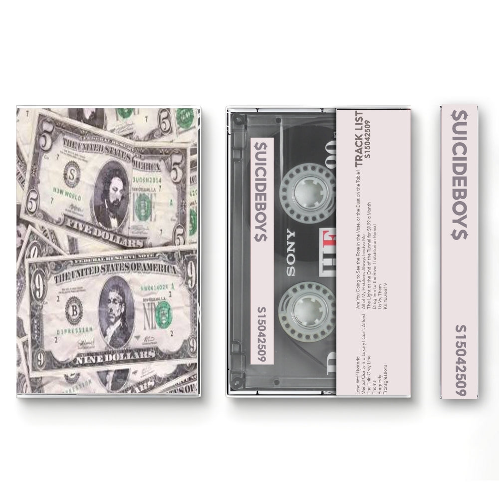 $uicideboy$ Cassette Tape Set – Underground Hip Hop Collection (4 Albums)