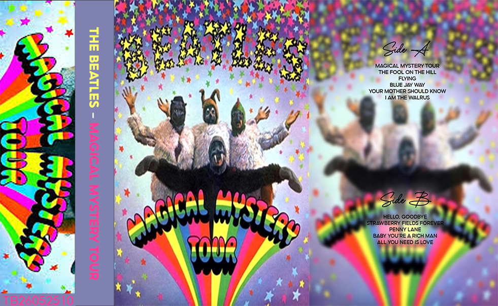 The Beatles – Magical Mystery Tour Fanmade Analog Cassette Tape| Psychedelic Rock Pop 60s Vintage Collectible