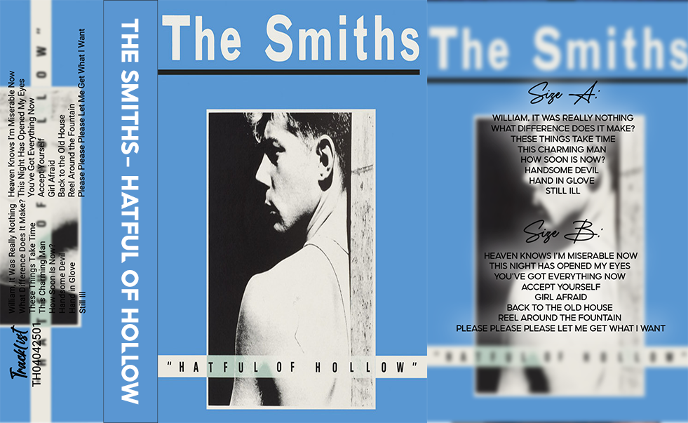 The Smiths – Hatful of Hollow Fanmade Analog Cassette Tape | Indie Rock Vintage Cassette | Retro Music Collectible