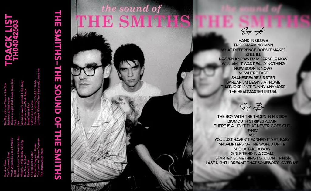 The Smiths – The Sound of The Smiths Fanmade Analog Cassette Tape | Indie Rock Greatest Hits | Vintage Retro Music Cassette Collectible