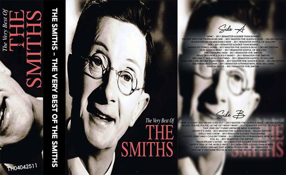 The Smiths – The Very Best of The Smiths Fanmade Analog Cassette Tape | Indie Rock Greatest Hits | Vintage Retro Music Cassette Collectible