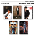 Michael Jackson Vintage Cassettes Tape Collection – Iconic Pop & R&B Albums (Custom Tribute Edition)