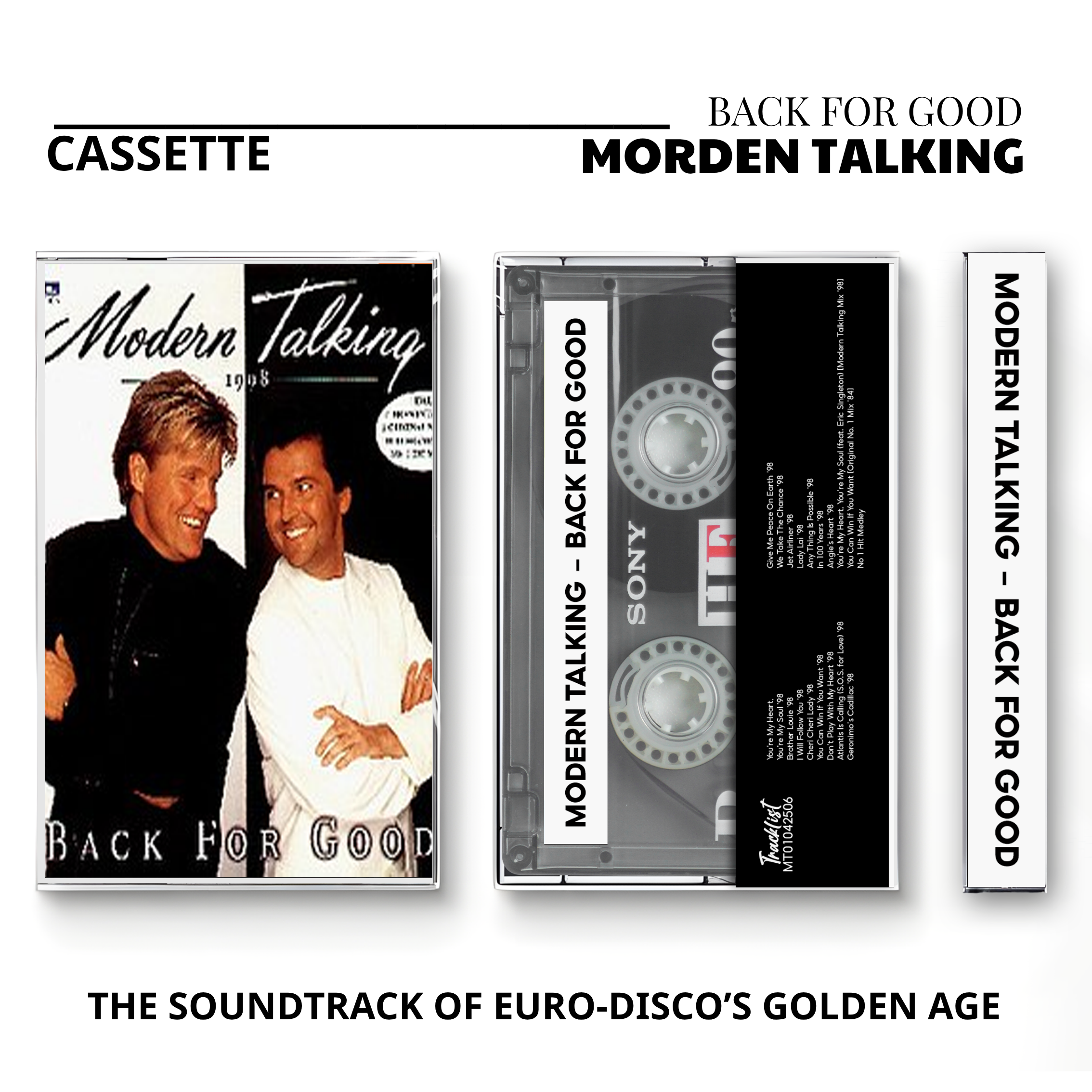 Modern Talking Vintage Cassette Tapes | The Ultimate Comeback & Euro-Disco Set