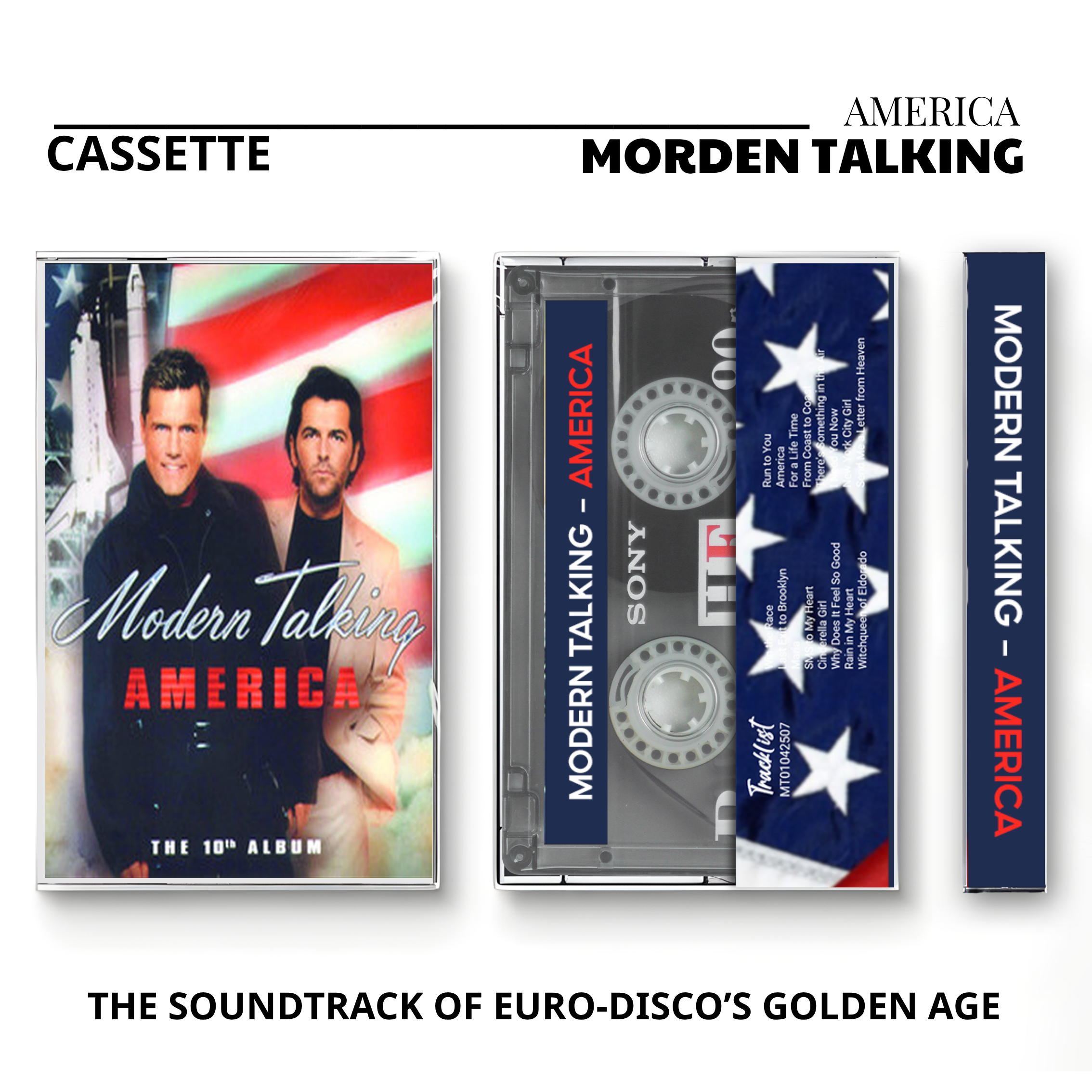 Modern Talking Vintage Cassette Tapes | The Ultimate Comeback & Euro-Disco Set