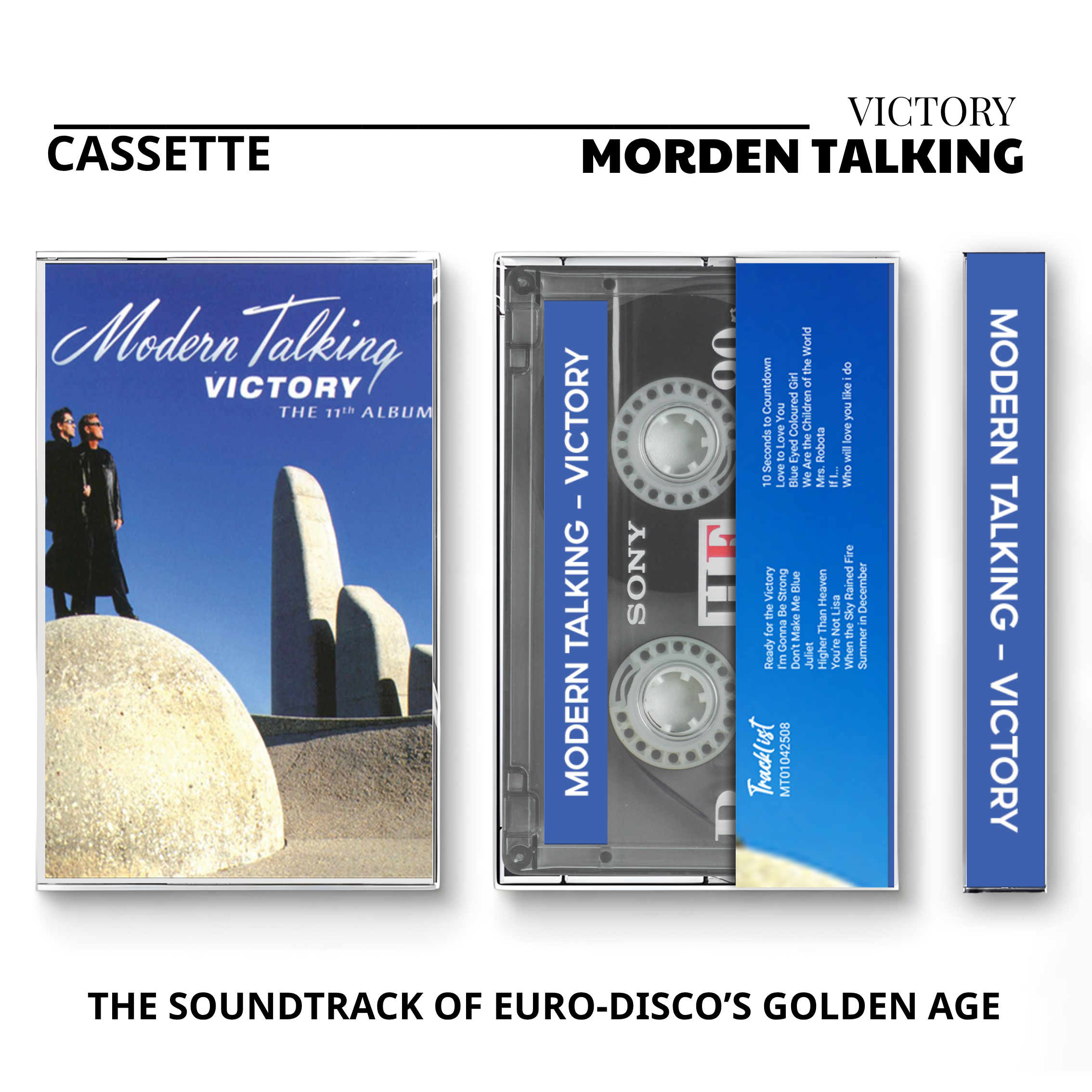Modern Talking Vintage Cassette Tapes | The Ultimate Comeback & Euro-Disco Set