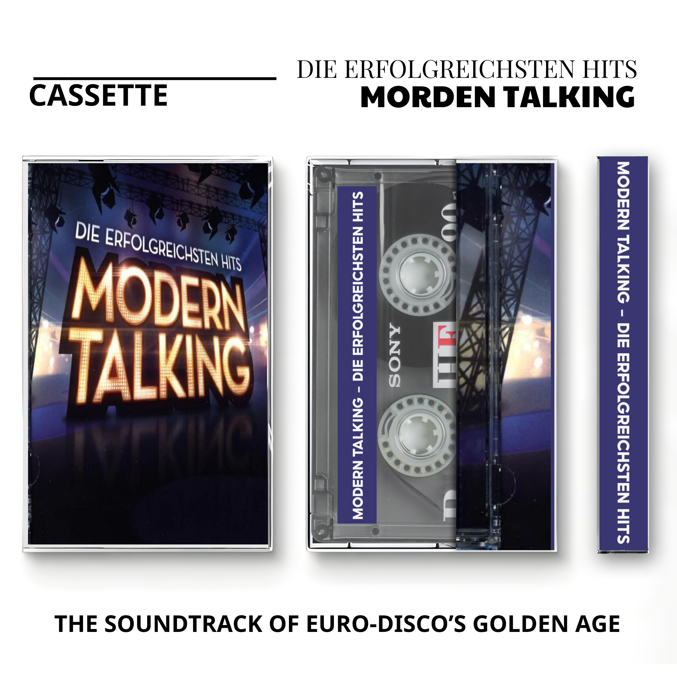 Modern Talking Vintage Cassette Tapes | The Ultimate Comeback & Euro-Disco Set