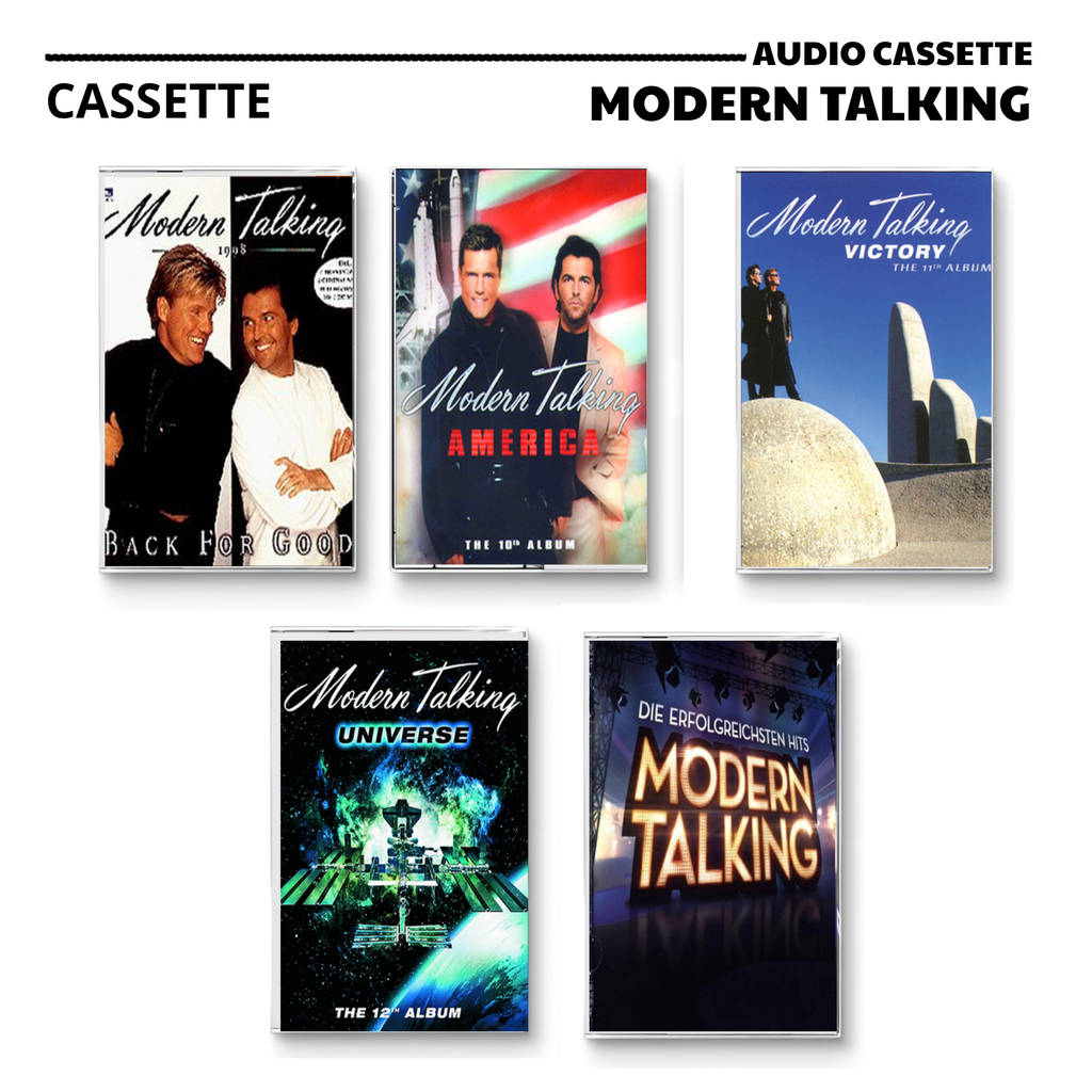 Modern Talking Vintage Cassette Tapes | The Ultimate Comeback & Euro-Disco Set