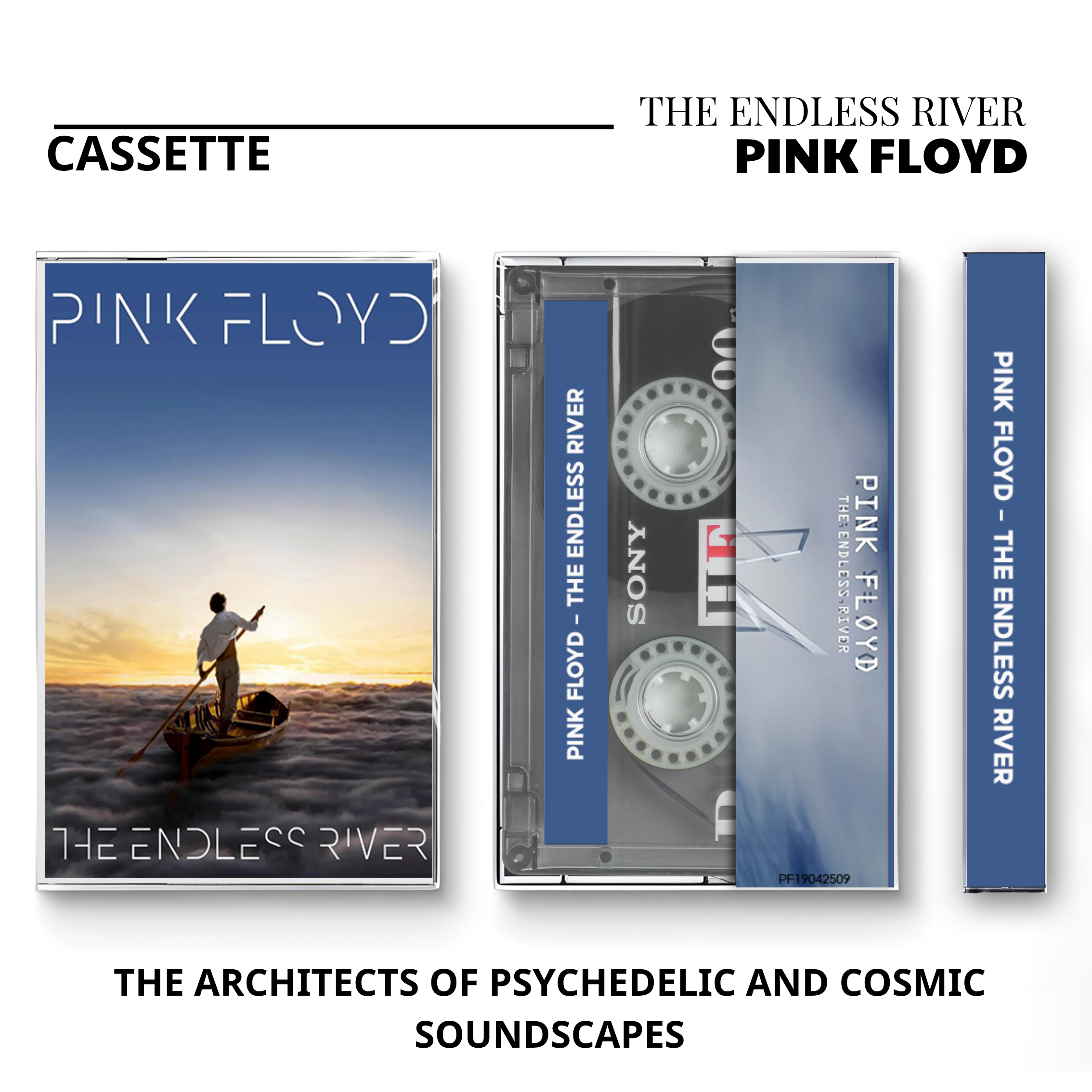 Pink Floyd Vintage Cassette Tapes | Avant-Garde & Progressive Rock Set