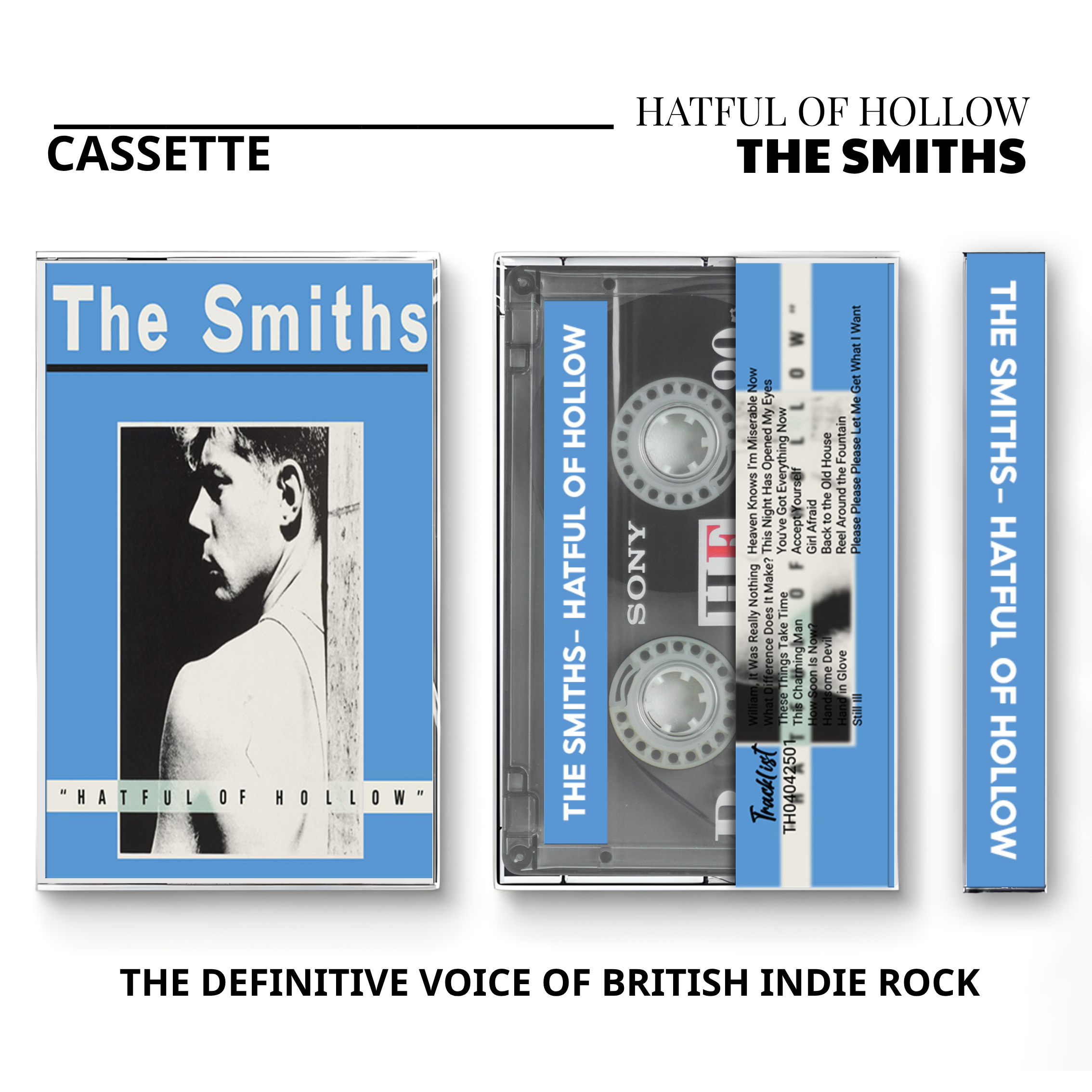 The Smiths Vintage Cassette Tapes | Jangle Pop & Indie Rock Essential Set