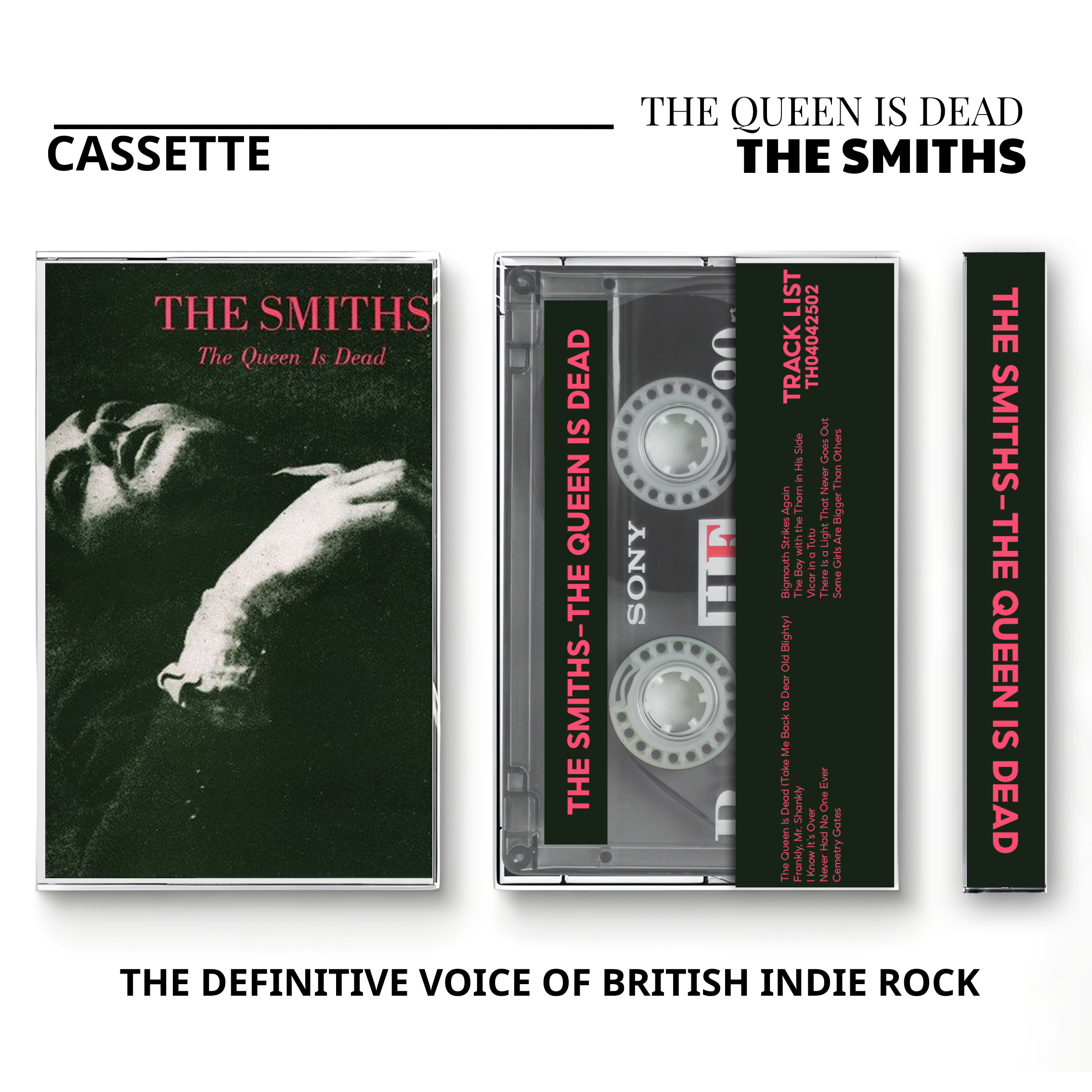 The Smiths Vintage Cassette Tapes | Jangle Pop & Indie Rock Essential Set