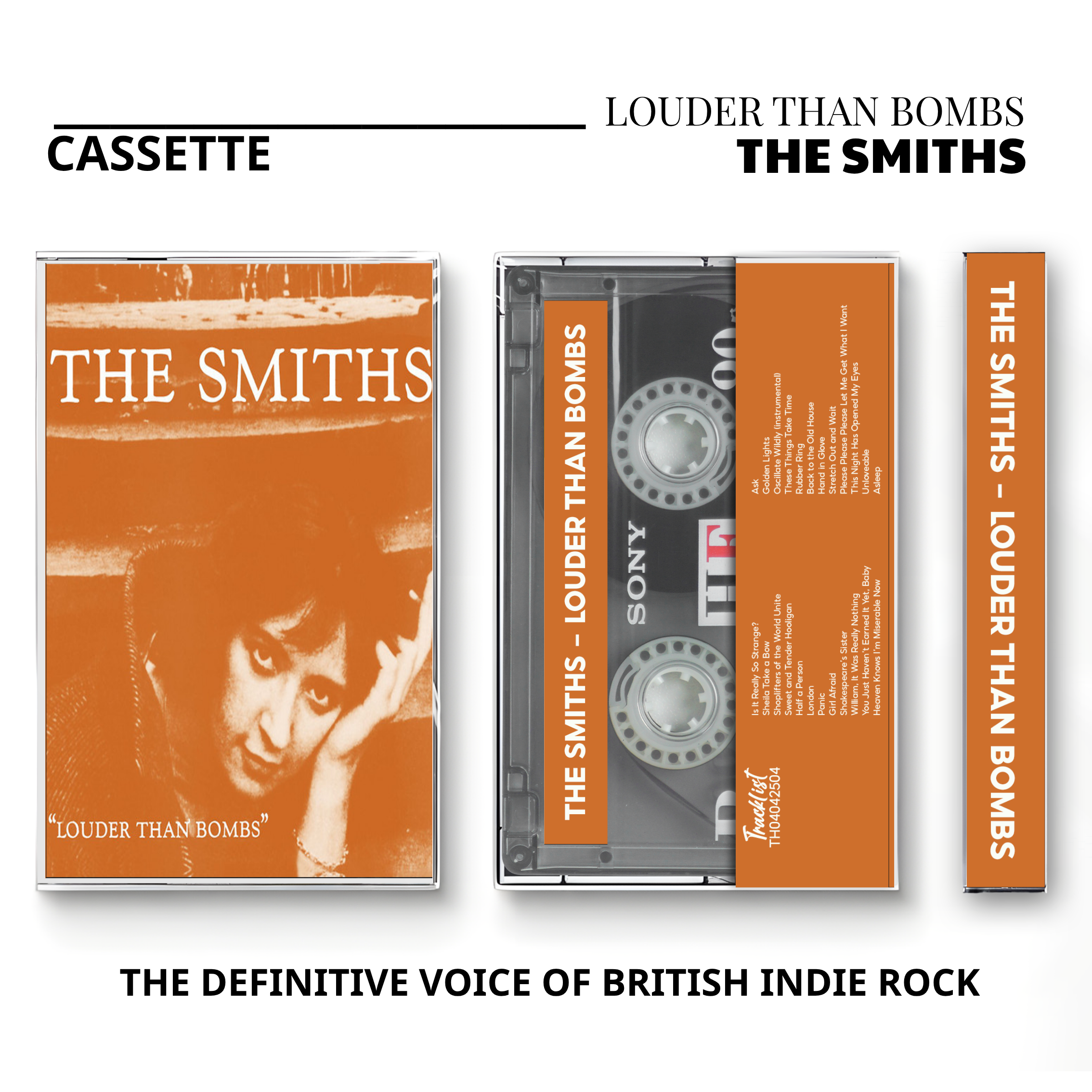 The Smiths Vintage Cassette Tapes | Jangle Pop & Indie Rock Essential Set