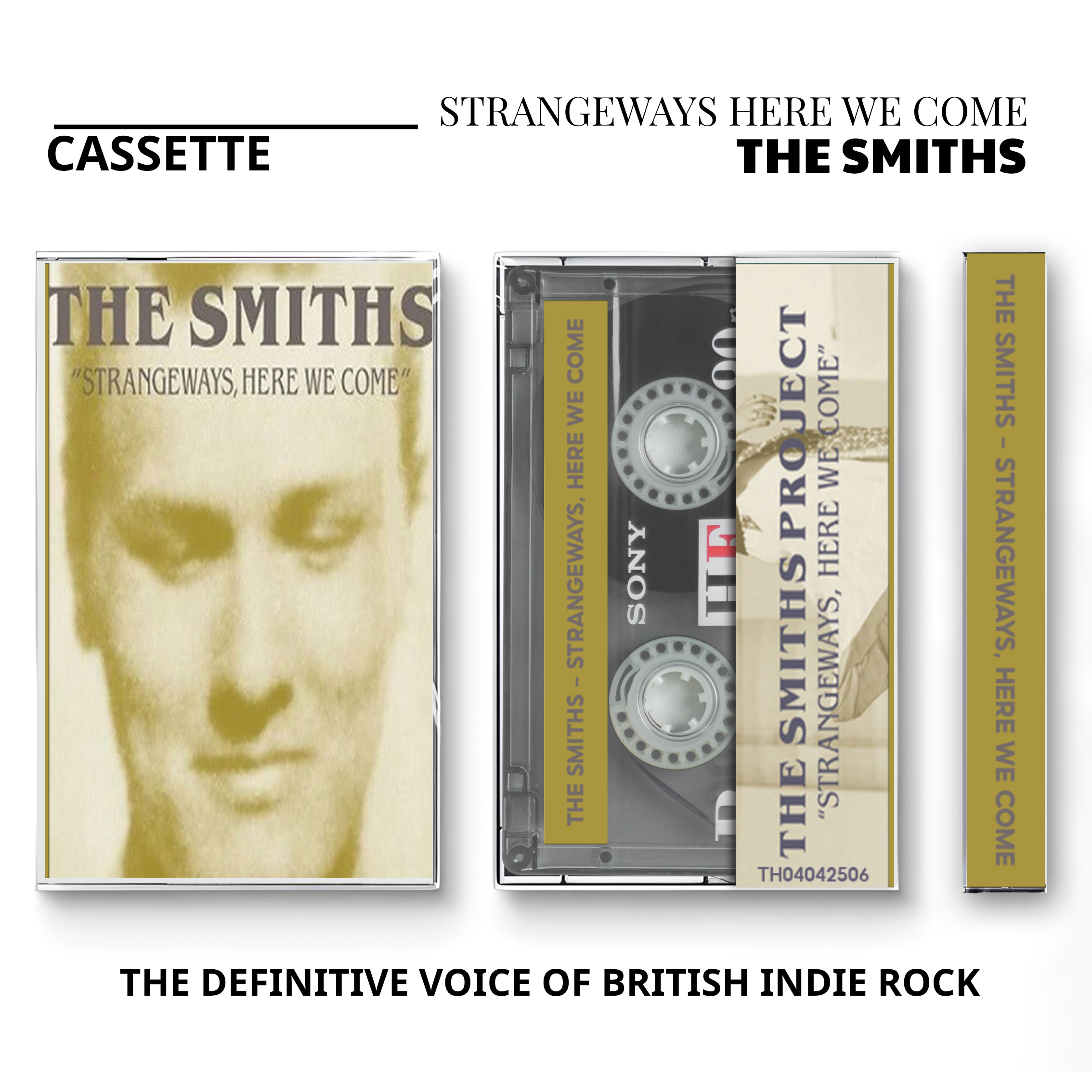 The Smiths Vintage Cassette Tapes | The World Won't Listen & Live Rank Set