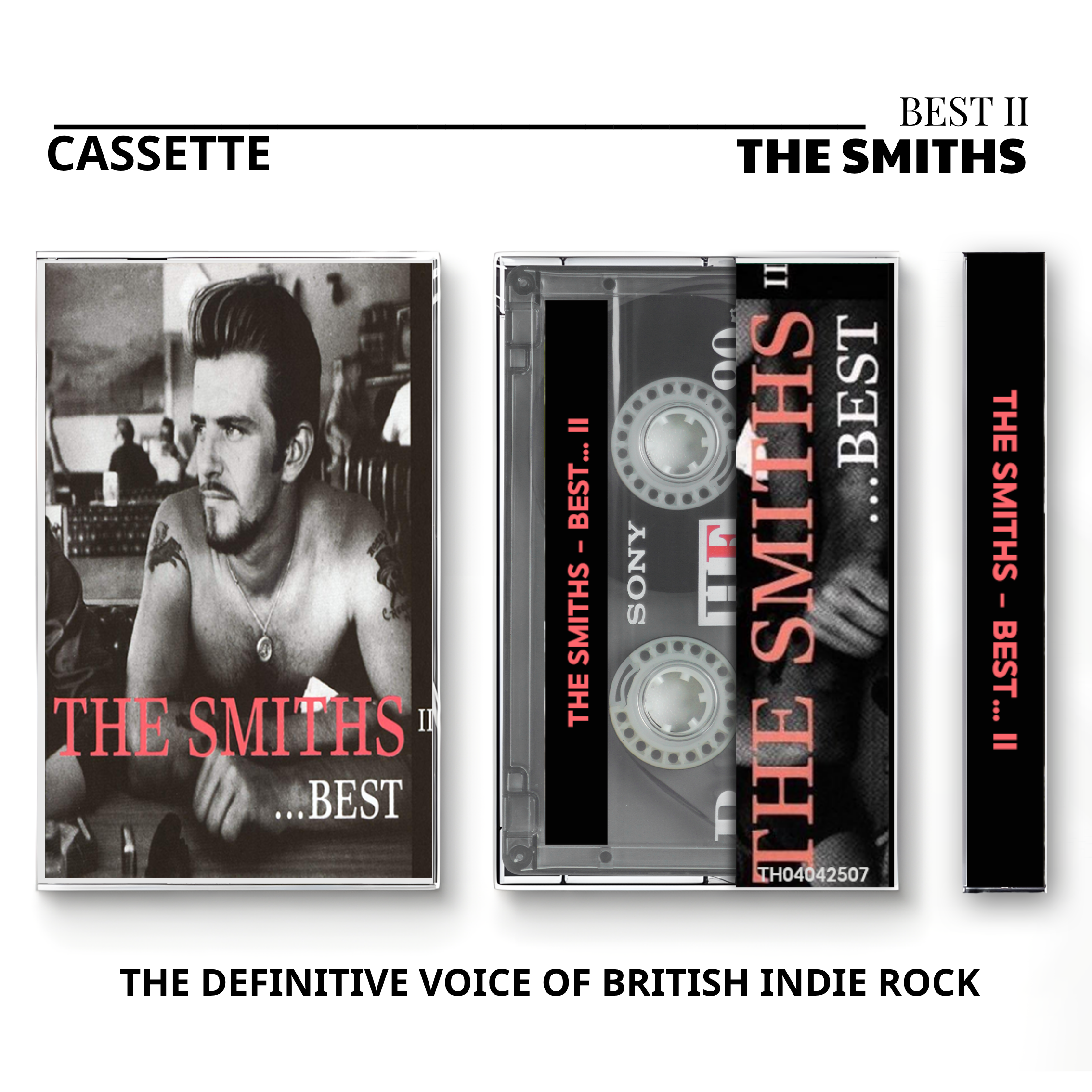 The Smiths Vintage Cassette Tapes | The World Won't Listen & Live Rank Set
