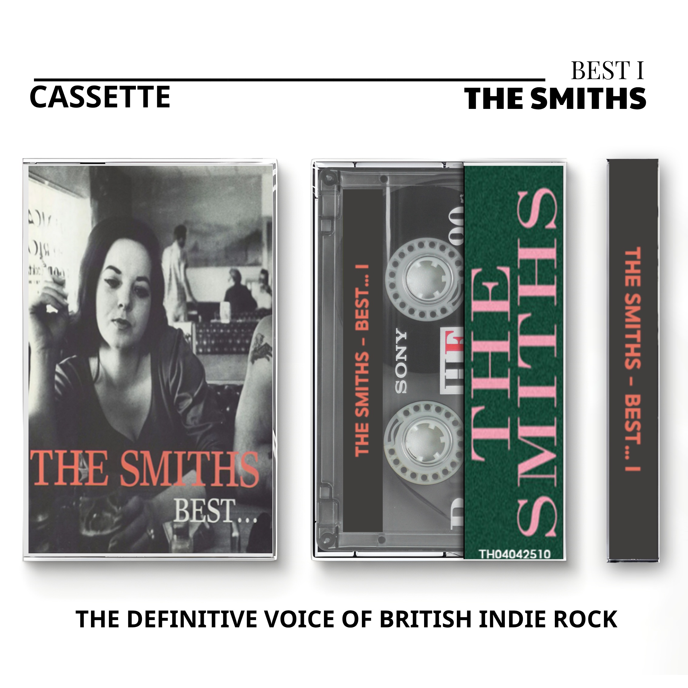 The Smiths Vintage Cassette Tapes | The World Won't Listen & Live Rank Set
