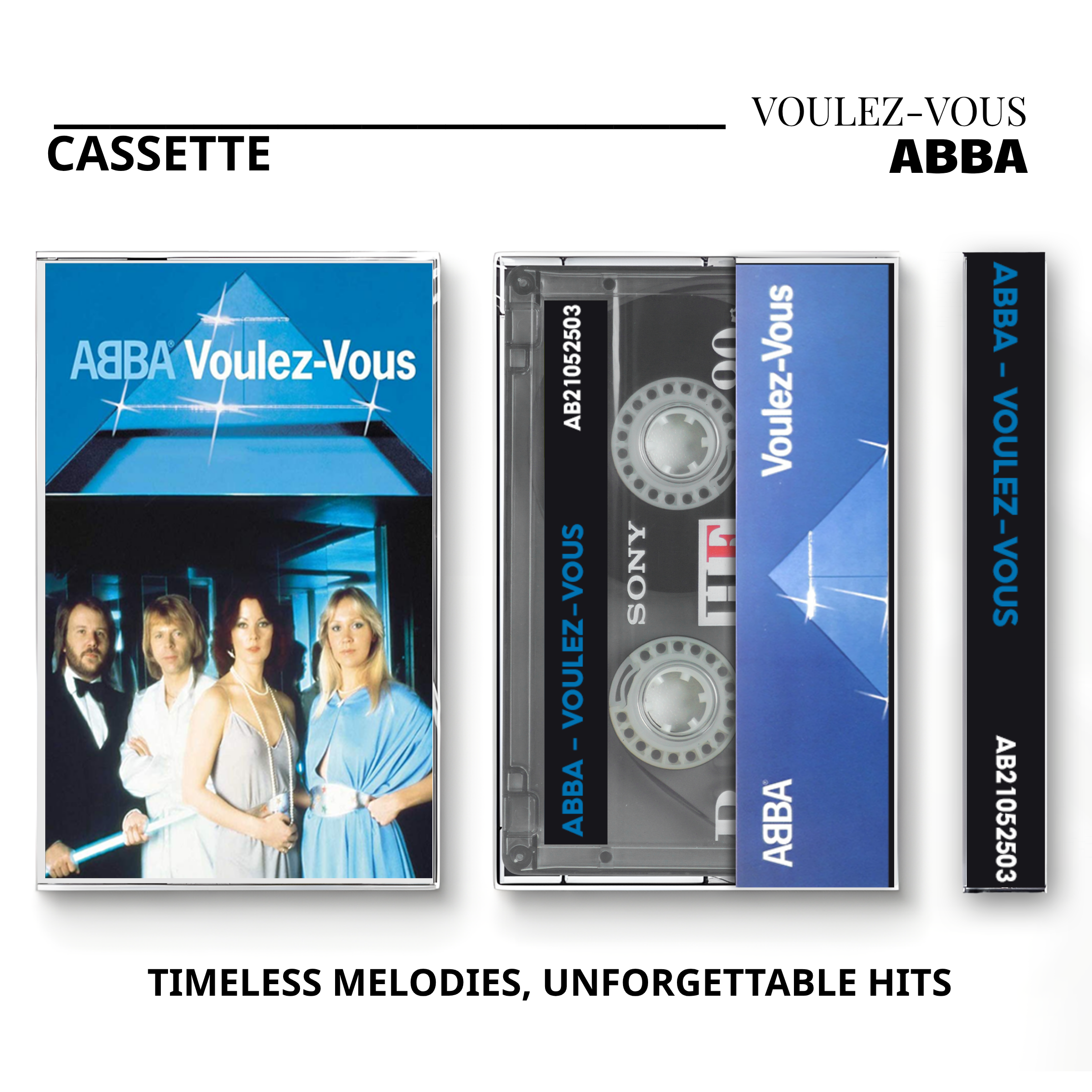ABBA Vintage Cassette Tapes | Greatest Hits & Classic Disco Set