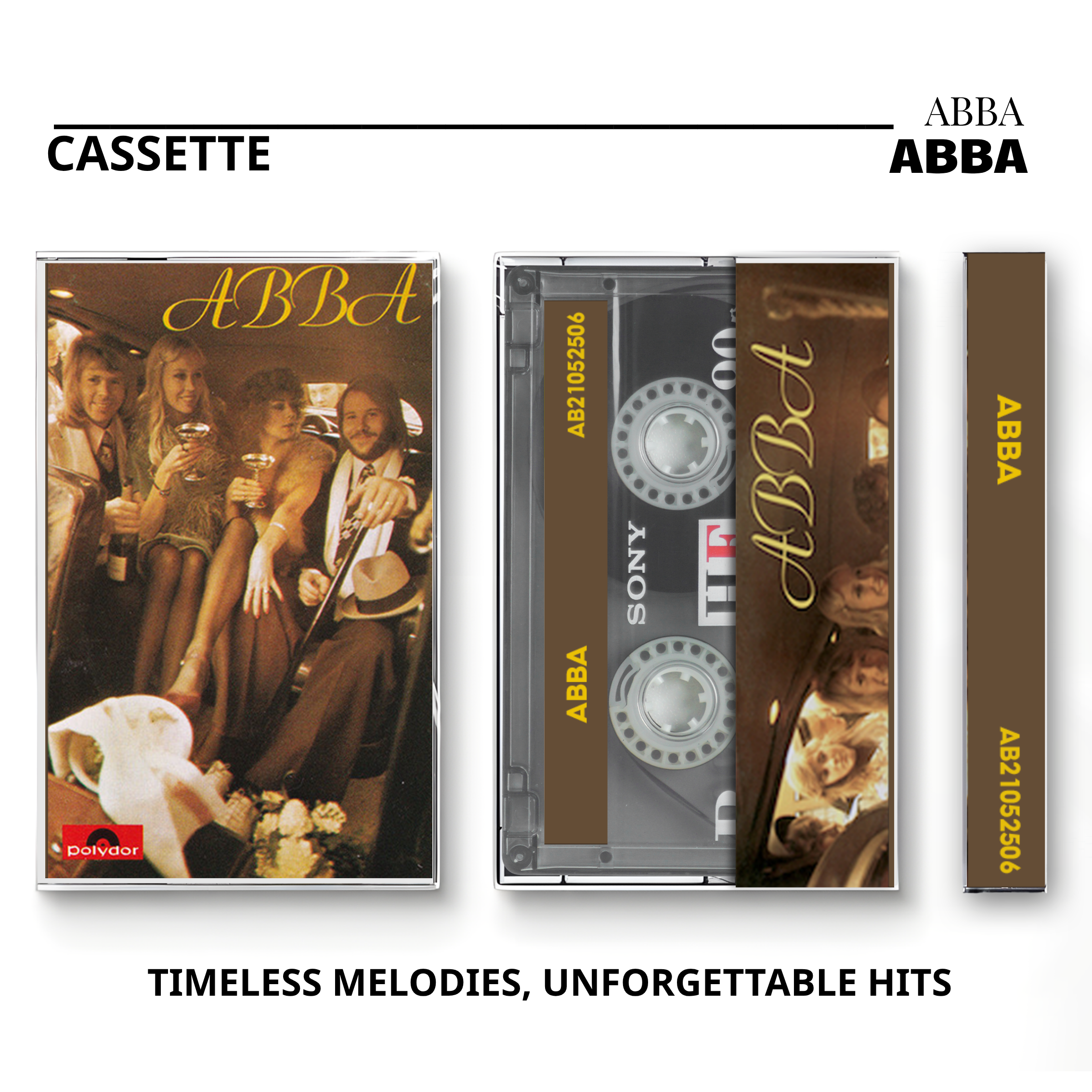 ABBA Vintage Cassette Tapes | Waterloo & The Visitors Classic Set