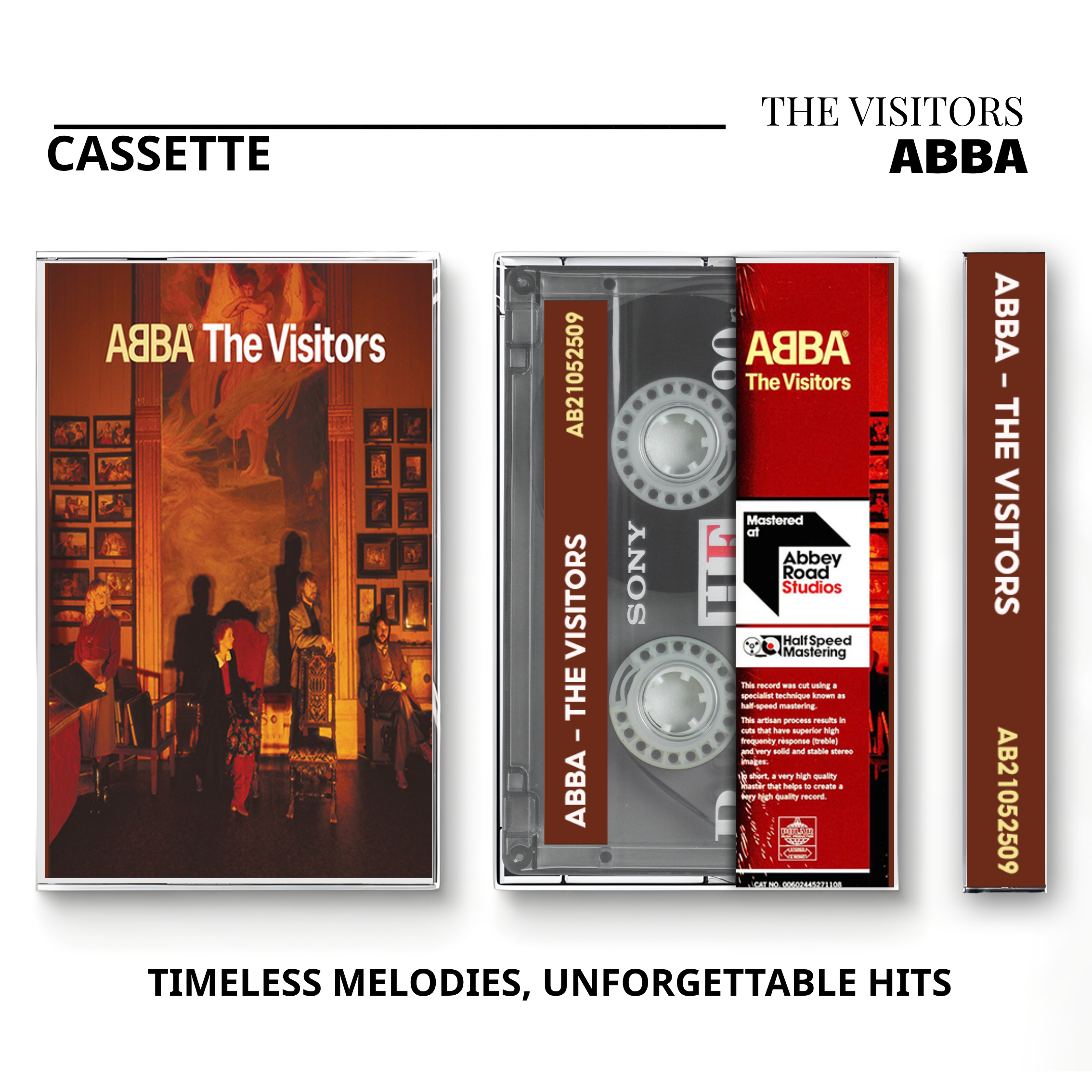 ABBA Vintage Cassette Tapes | Waterloo & The Visitors Classic Set