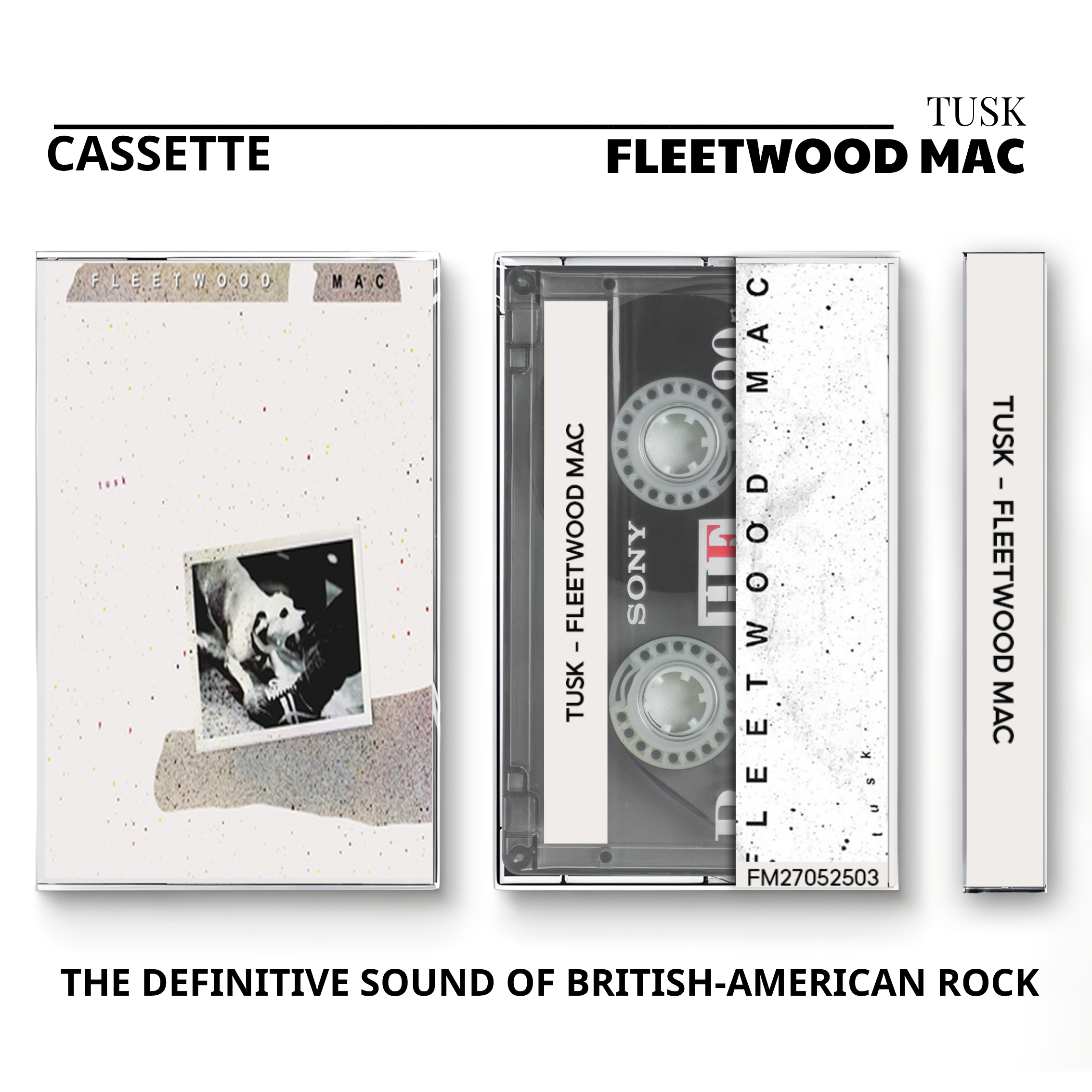 Fleetwood Mac Vintage Cassette Tapes | Rumours & Soft Rock Essential Set