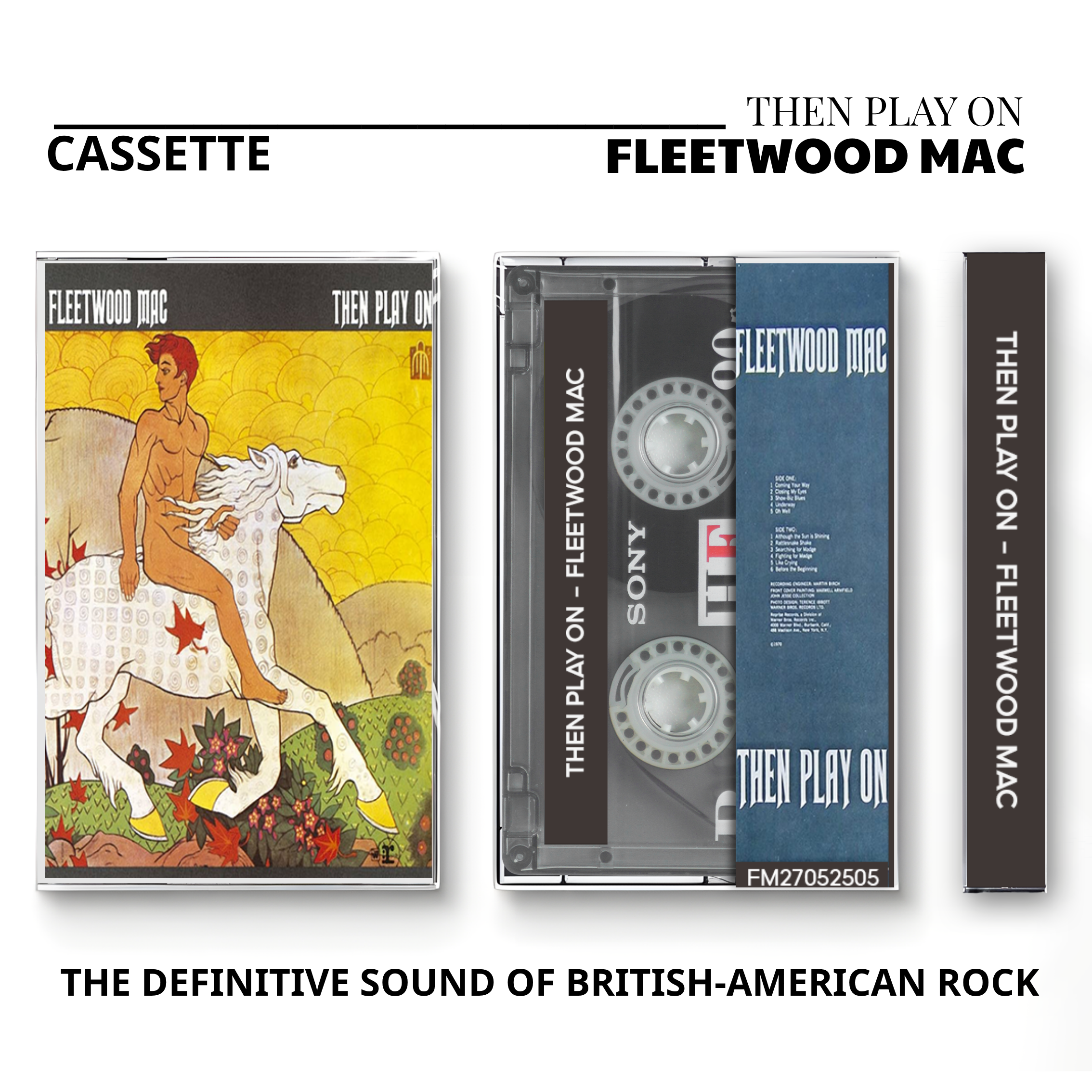 Fleetwood Mac Vintage Cassette Tapes | Rumours & Soft Rock Essential Set