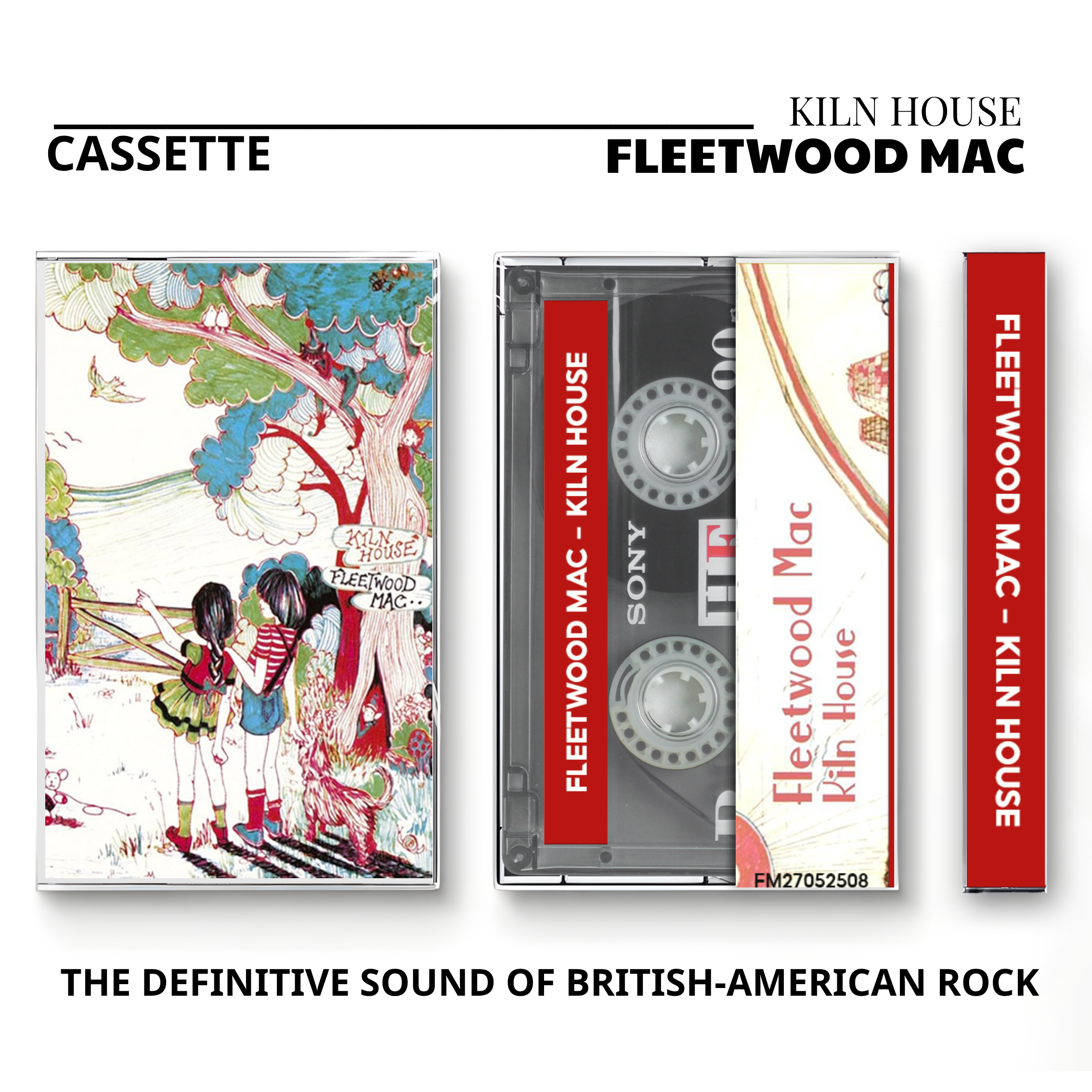Fleetwood Mac Vintage Cassette Tapes | Classic Mirage & Soft Rock Set