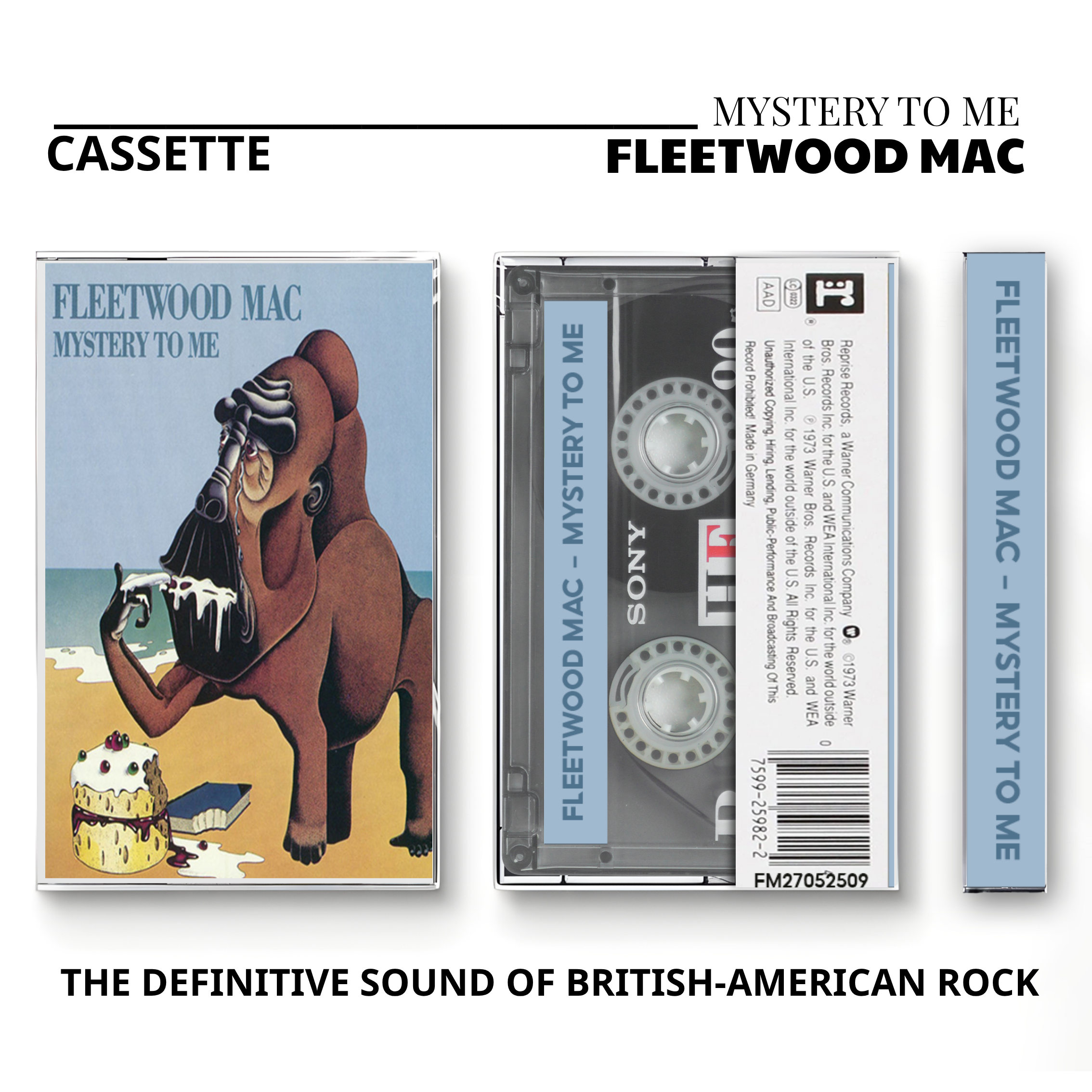Fleetwood Mac Vintage Cassette Tapes | Classic Mirage & Soft Rock Set