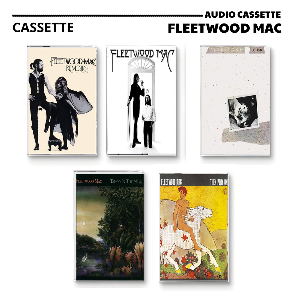 Fleetwood Mac Vintage Cassette Tapes | Rumours & Soft Rock Essential Set