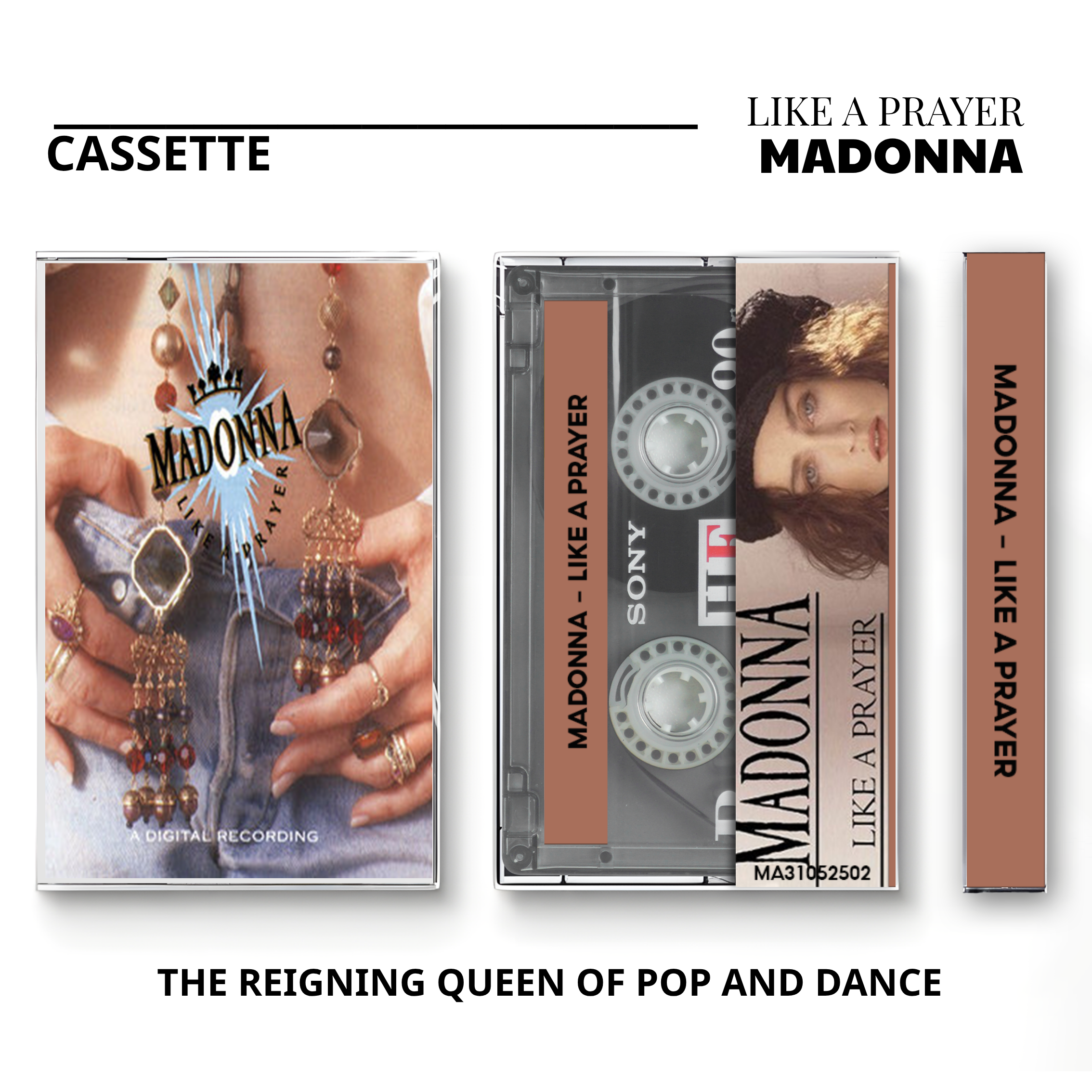 Madonna Vintage Cassette Tapes | Pop Icon & Dance Floor Classic Set