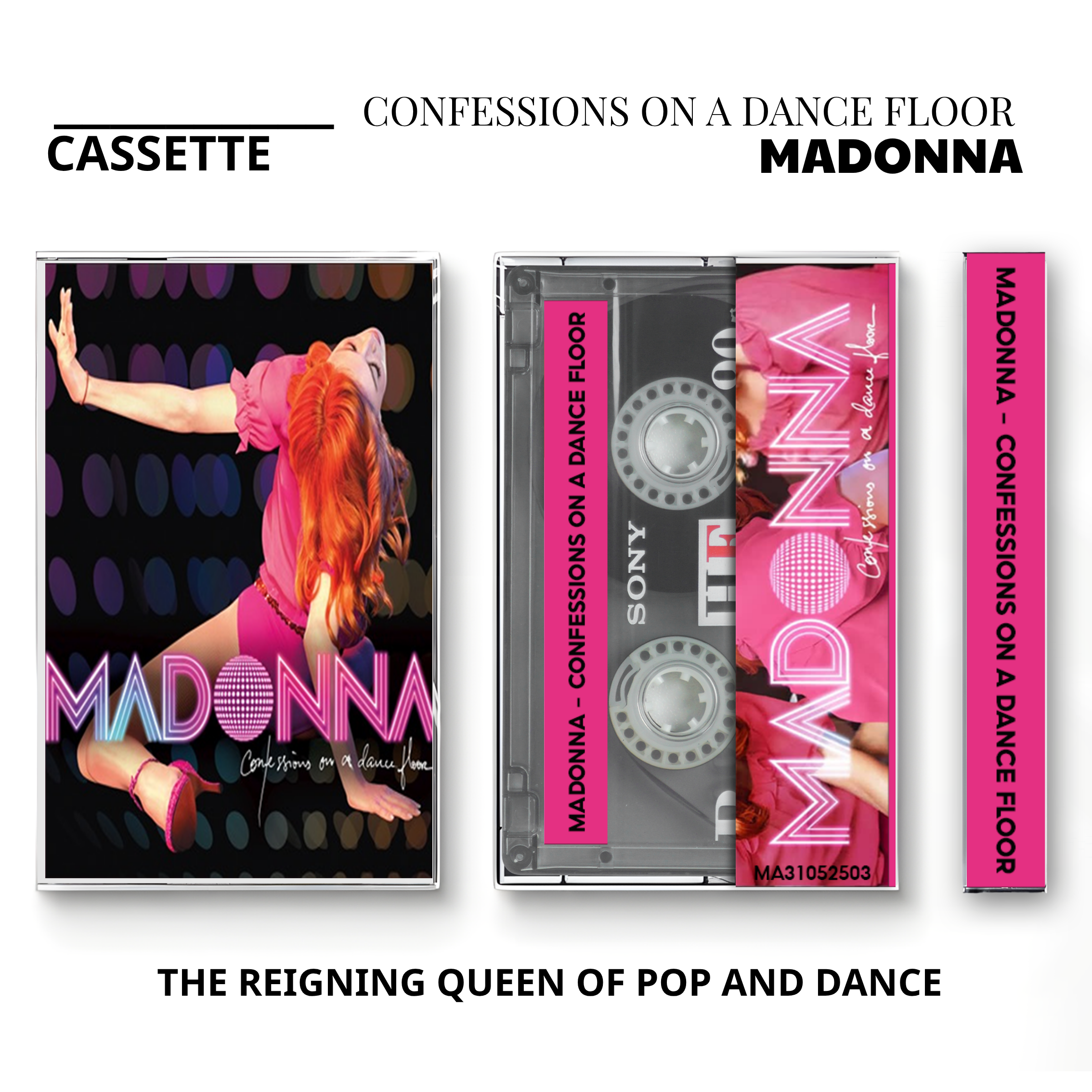 Madonna Vintage Cassette Tapes | Pop Icon & Dance Floor Classic Set