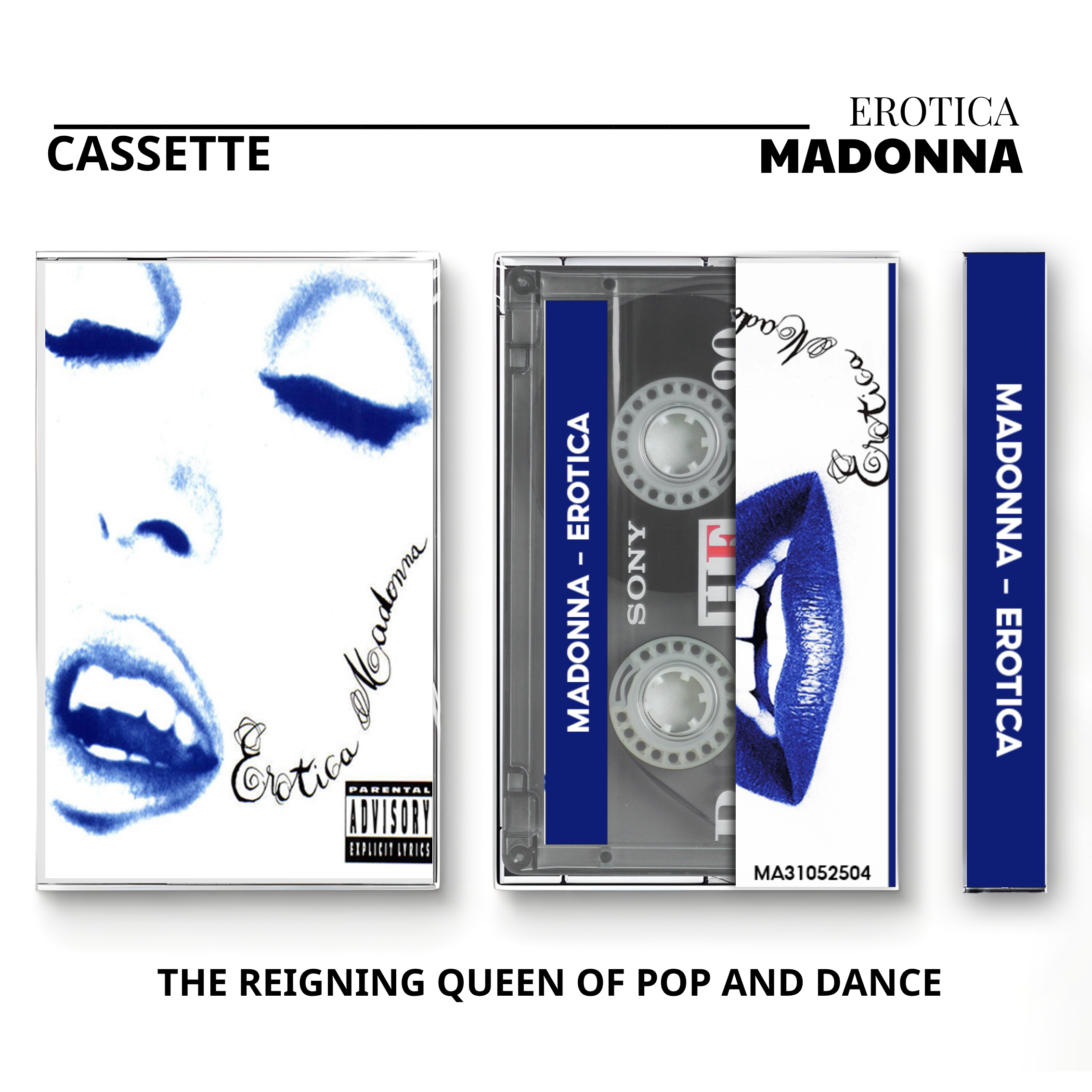 Madonna Vintage Cassette Tapes | Pop Icon & Dance Floor Classic Set