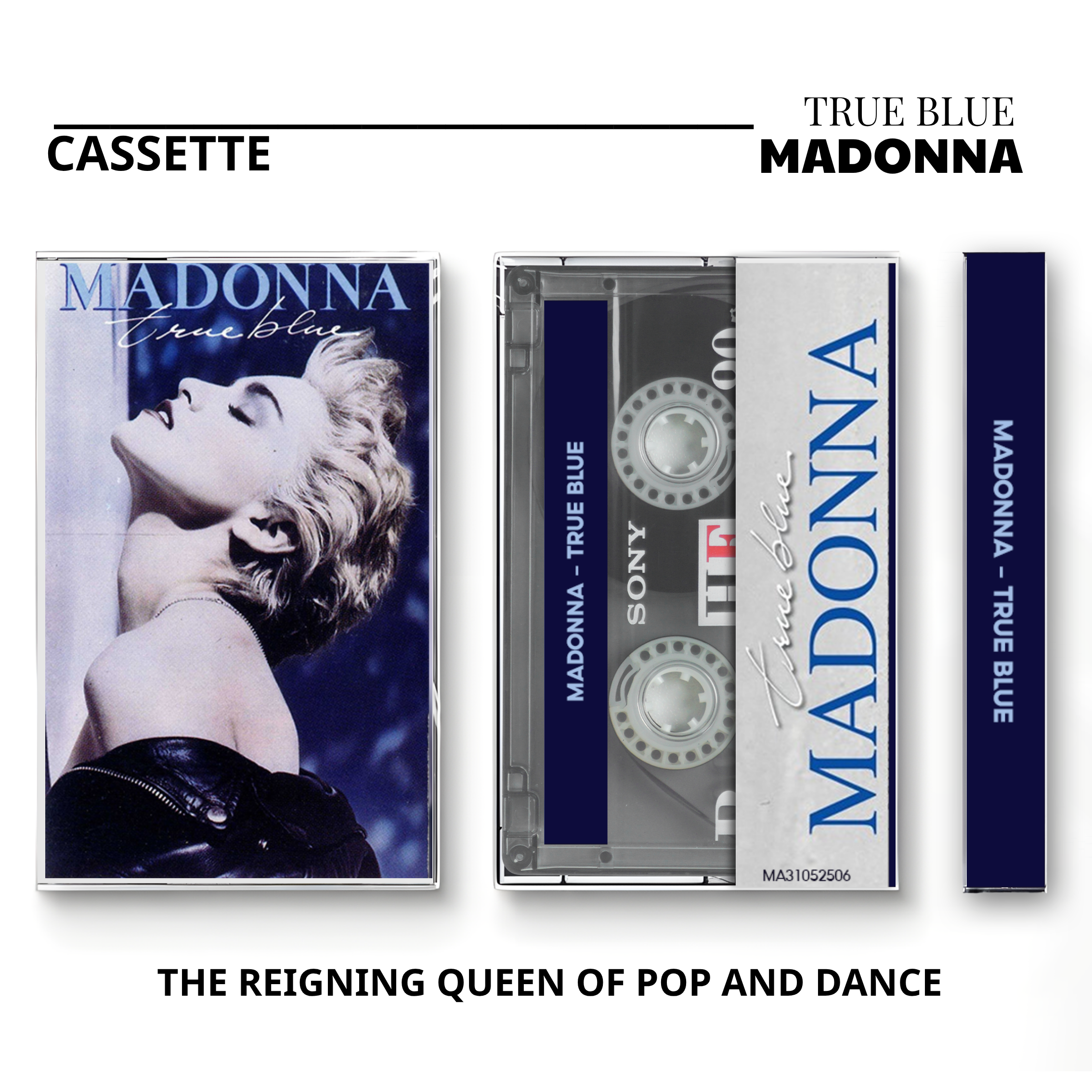 Madonna Vintage Cassette Tapes | Classic Pop & R&B Essential Set