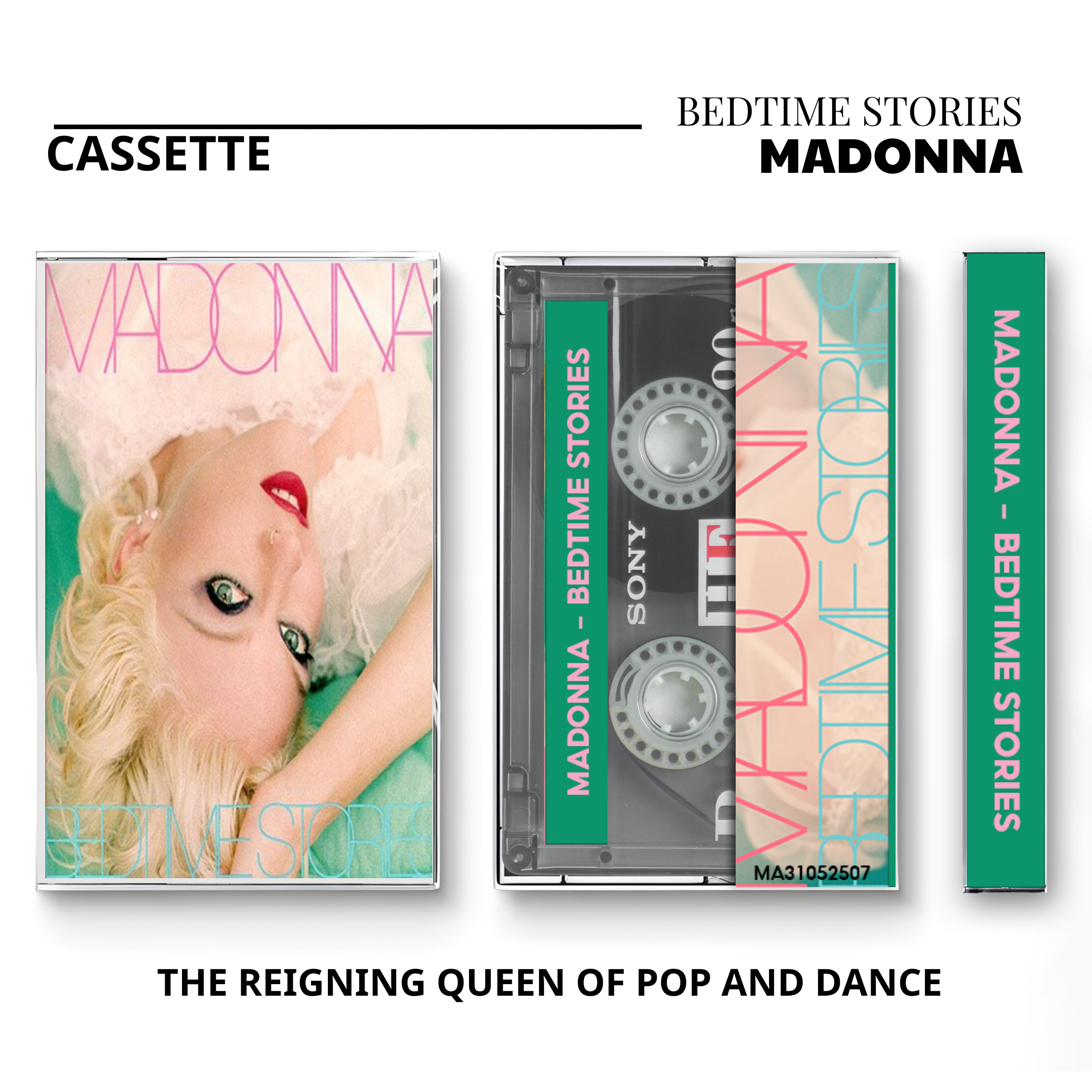 Madonna Vintage Cassette Tapes | Classic Pop & R&B Essential Set