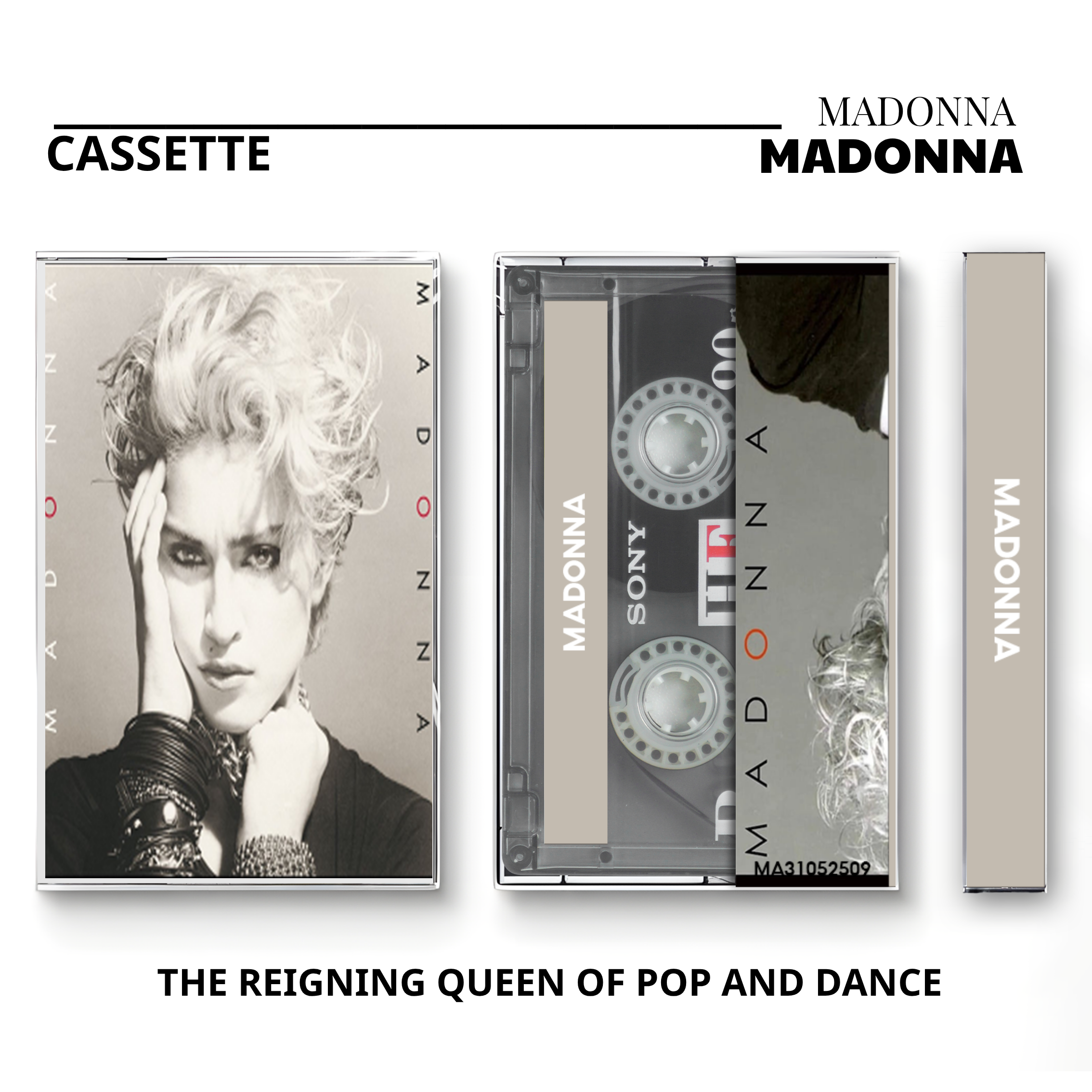 Madonna Vintage Cassette Tapes | Classic Pop & R&B Essential Set