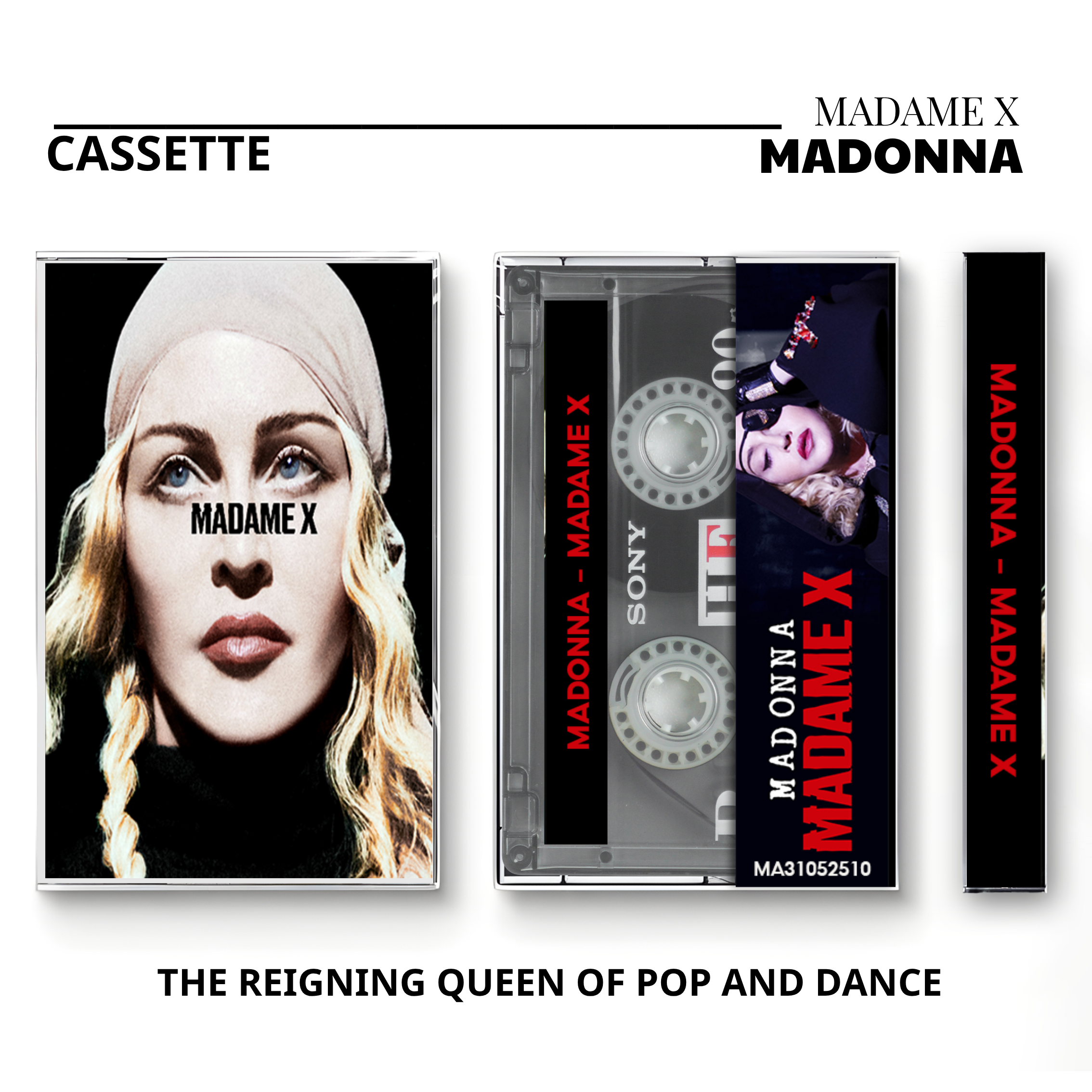 Madonna Vintage Cassette Tapes | Classic Pop & R&B Essential Set