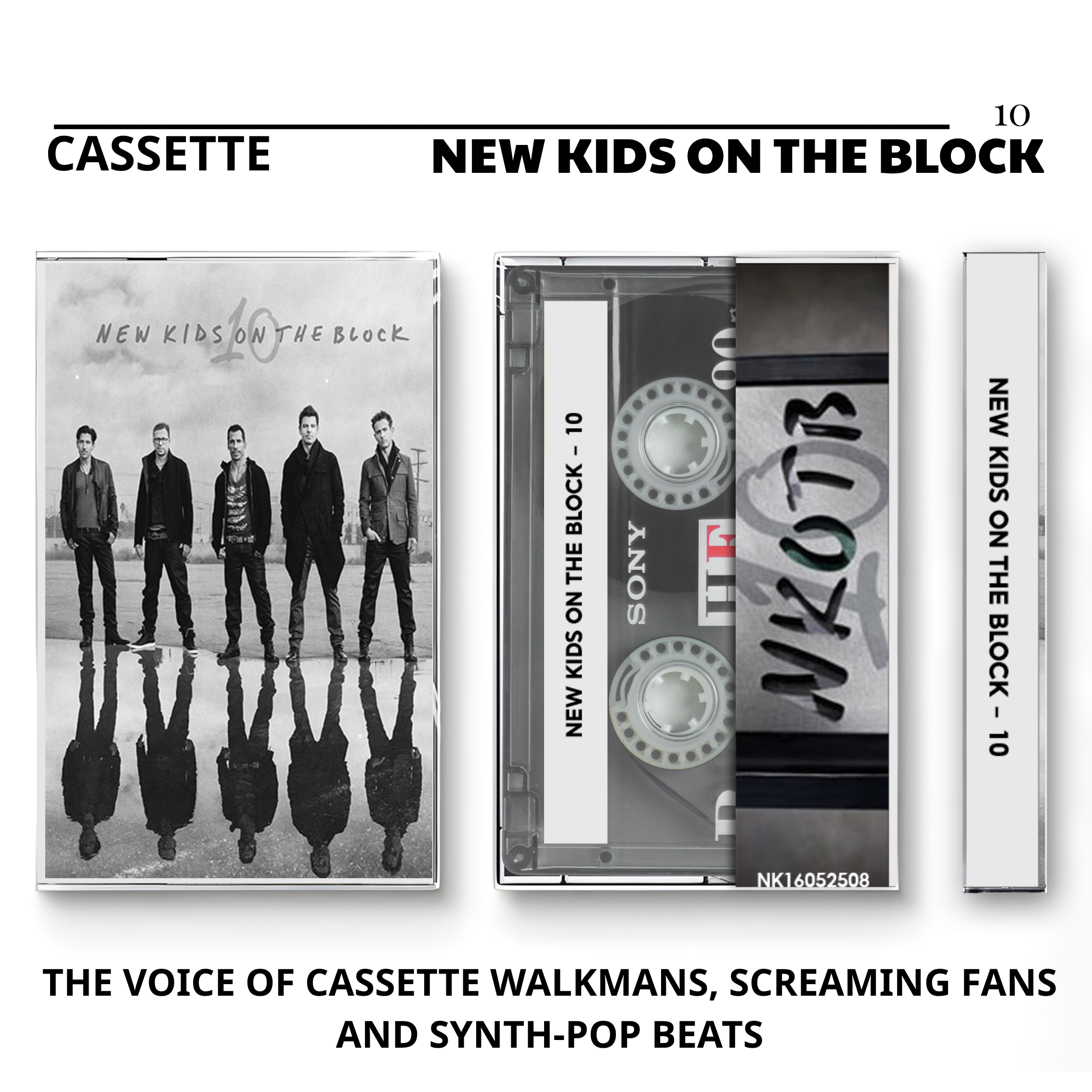 New Kids on the Block Vintage Cassette | The Block, Debut & Christmas Collection