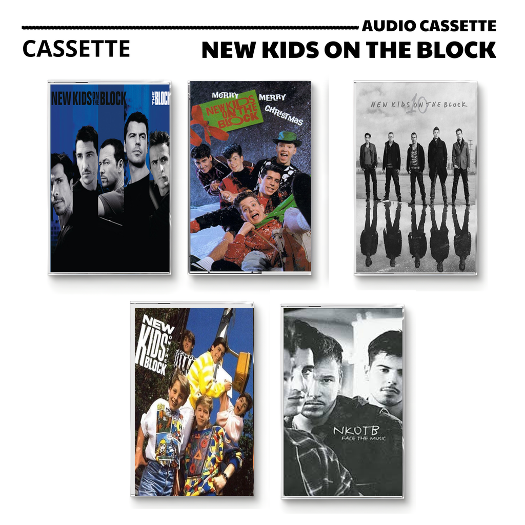 New Kids on the Block Vintage Cassette | The Block, Debut & Christmas Collection